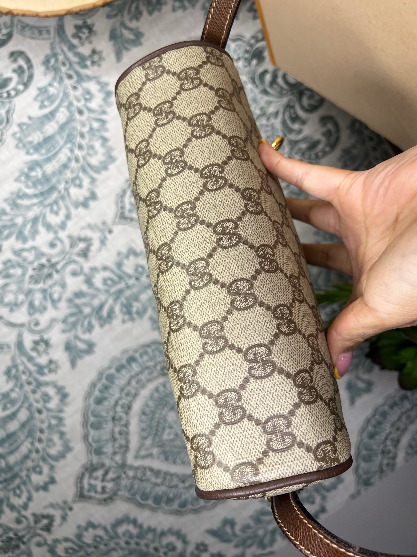 GG Vintage Supreme Sherry Line Crossbody