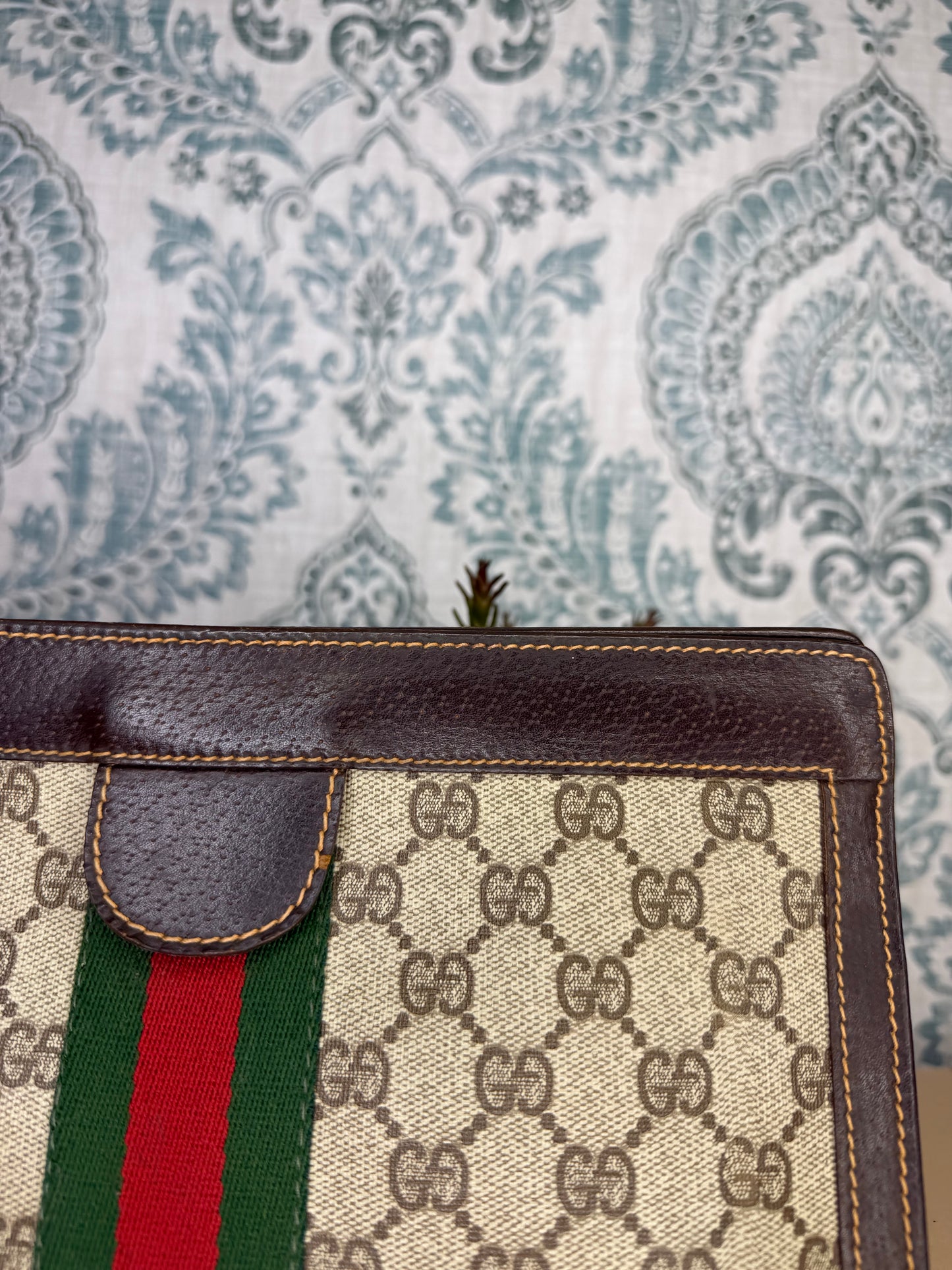 Gucci Supreme Sherry Line Clutch #2 (Parfums)