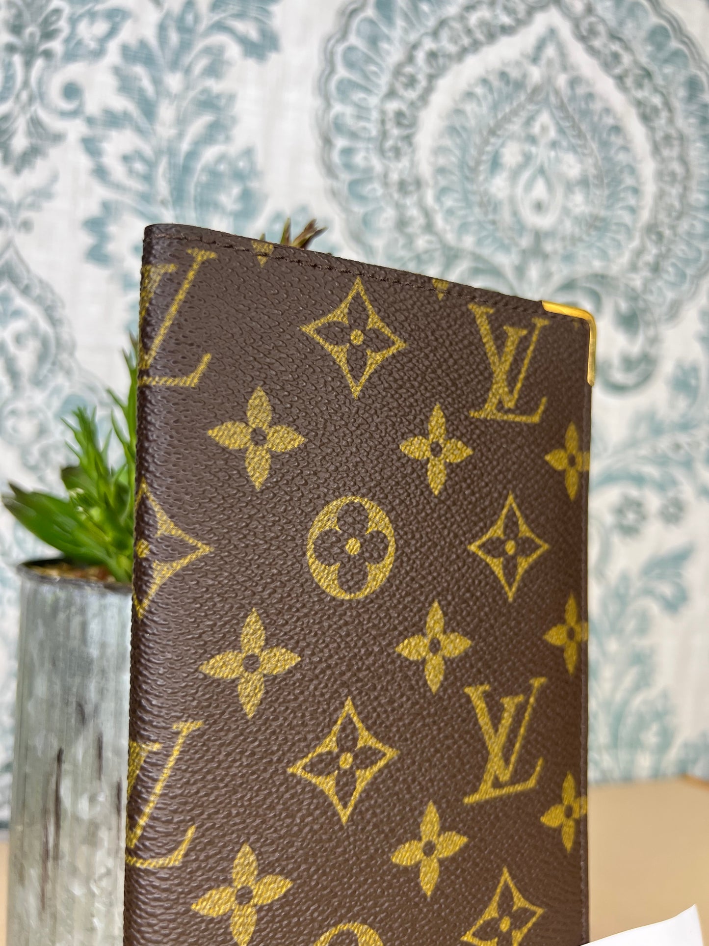Louis Vuitton Monogram Vintage Vertical Wallet
