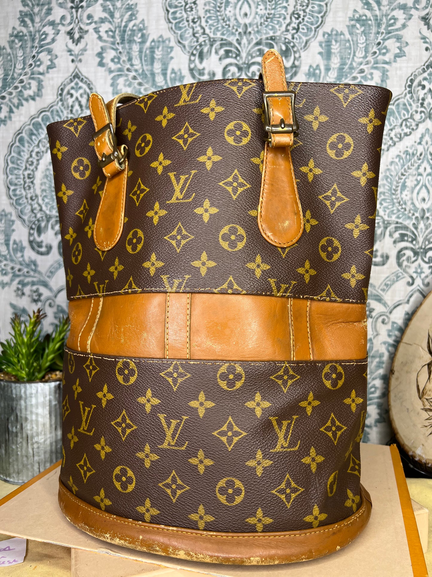 Louis Vuitton French Company Bucket GM