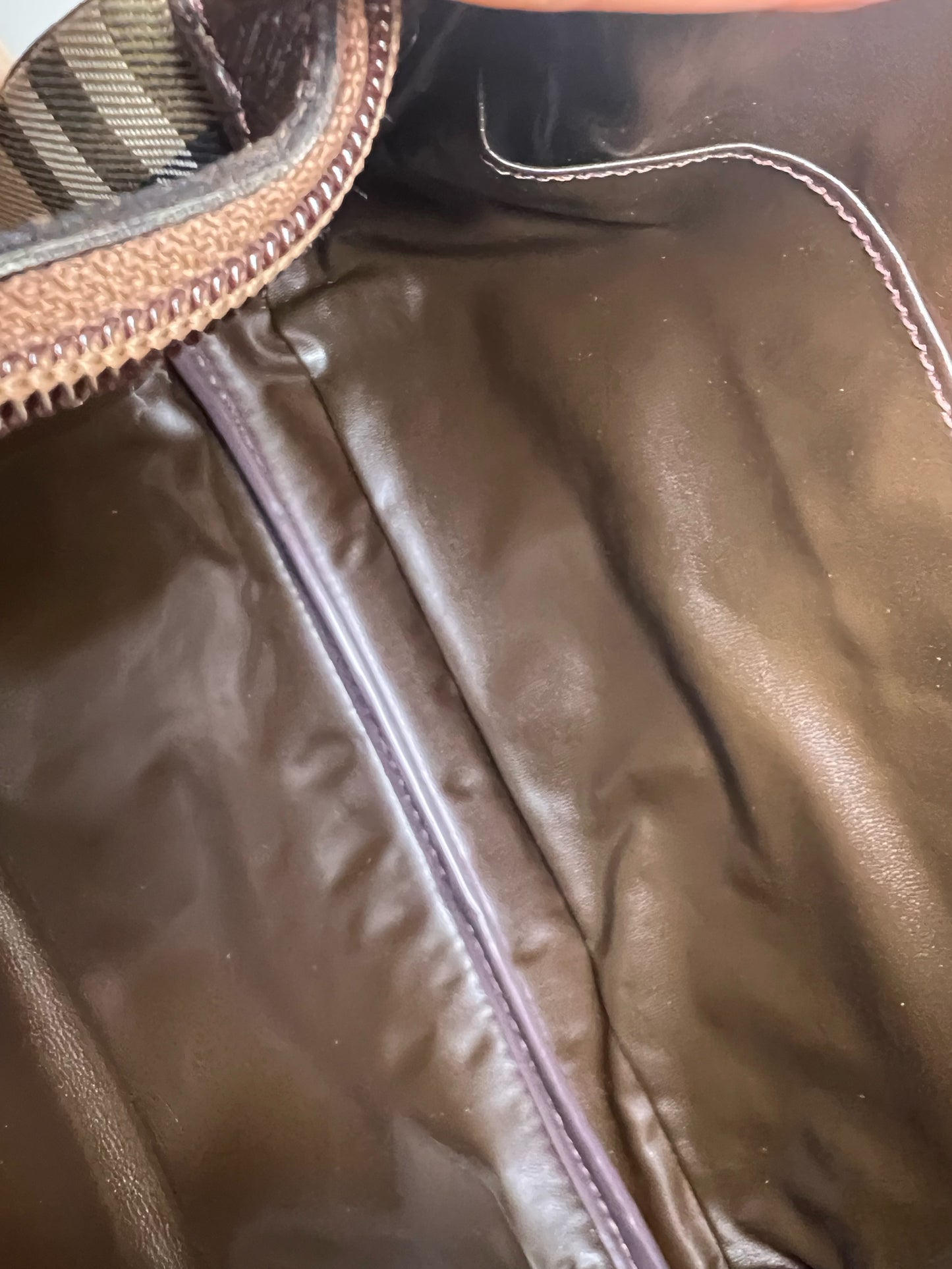 Burberry Nova Check Clutch