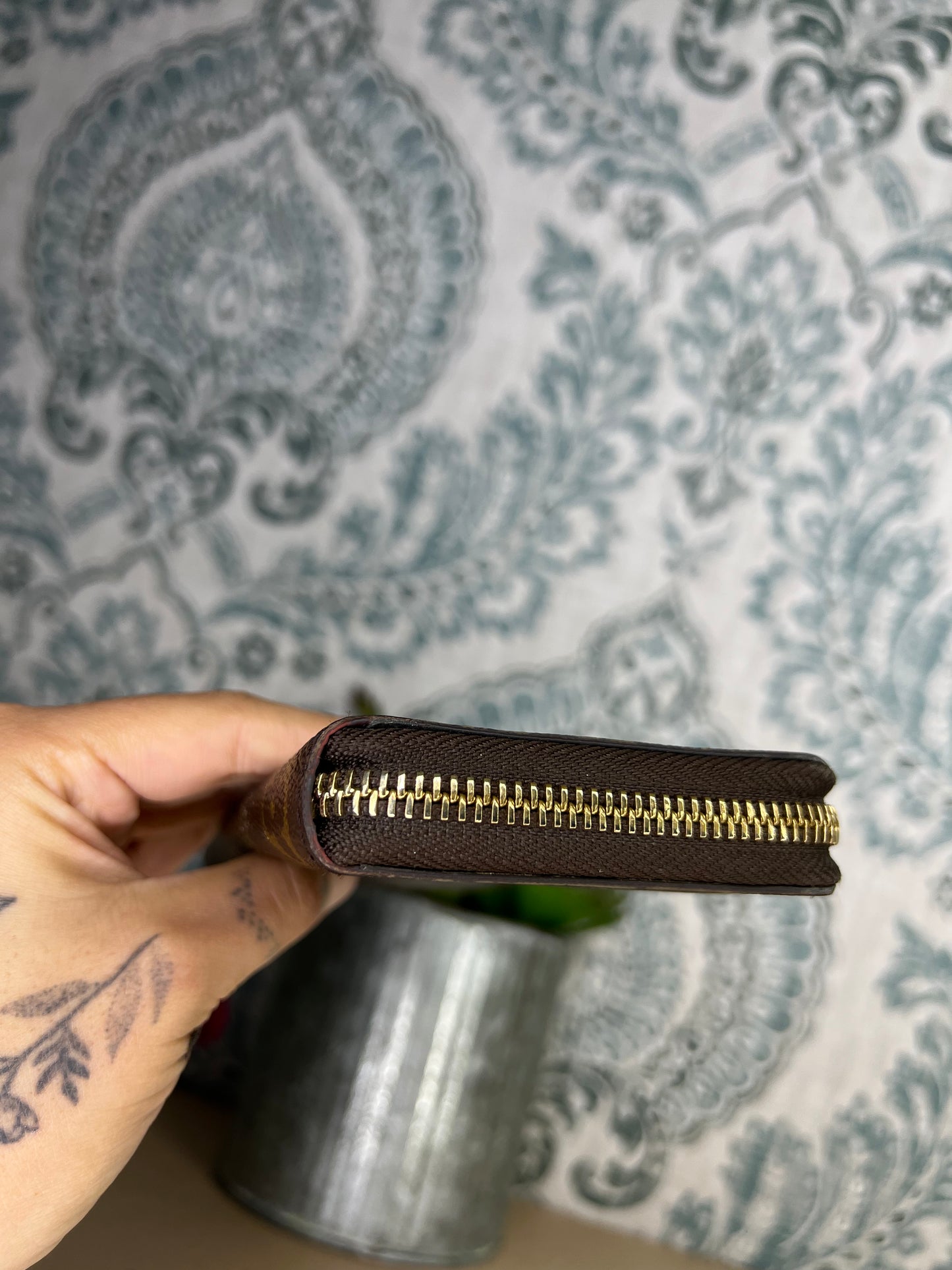 Louis Vuitton Clemence Fuschia Wallet