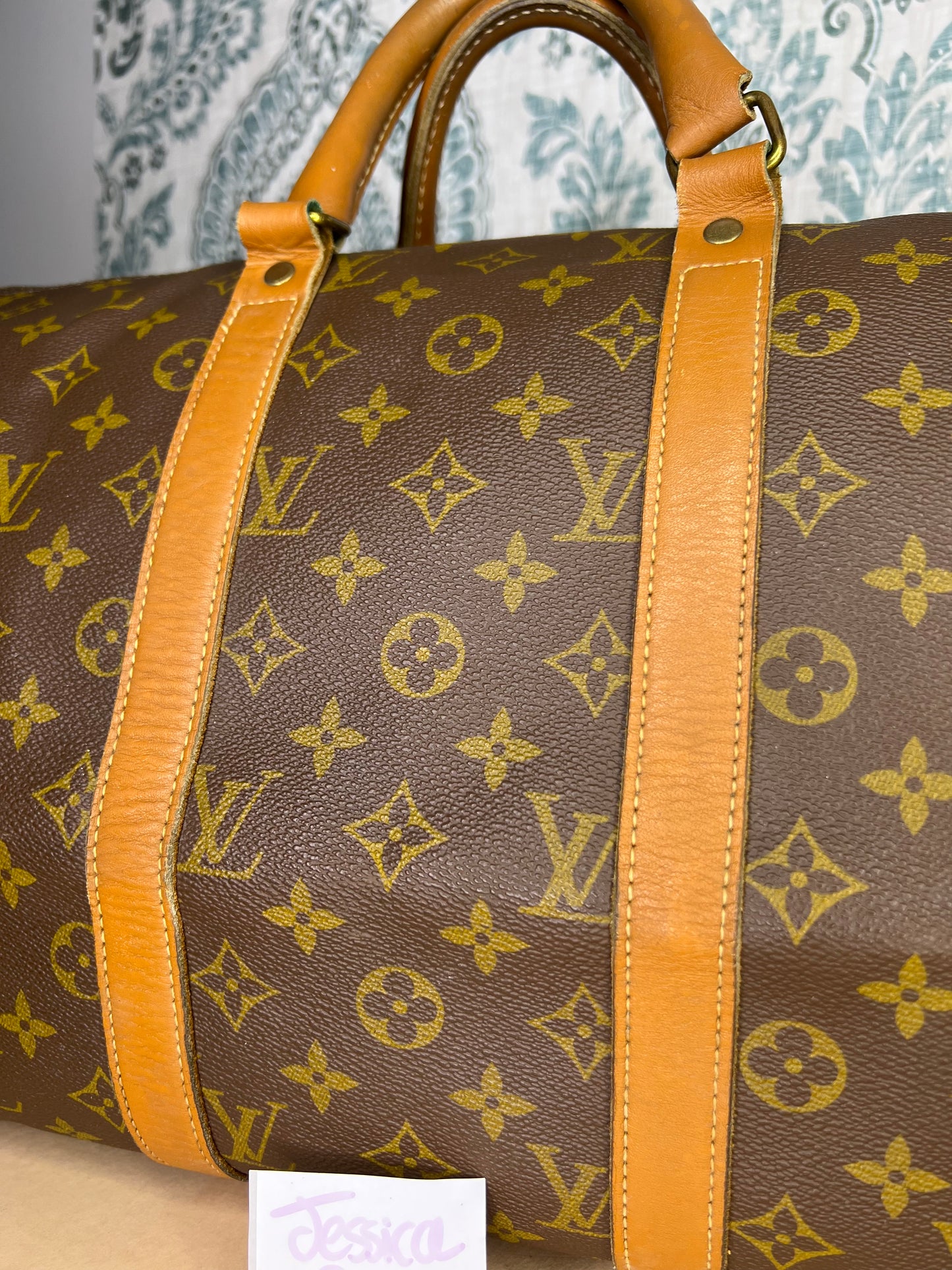 Louis Vuitton French Company Keepall 45 Bon Voyage Bazaar Beverly Hills