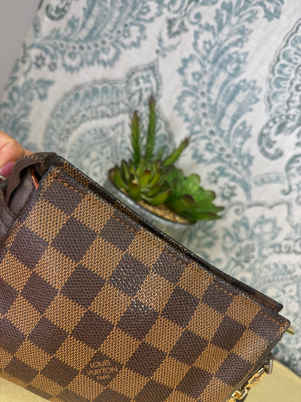 Louis Vuitton Damier Ebene Trousse Pochette