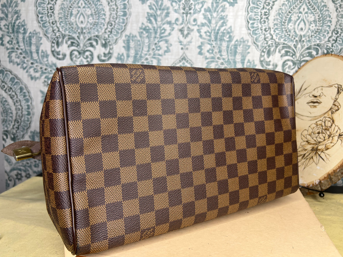 Louis Vuitton Speedy 30 Damier Ebene