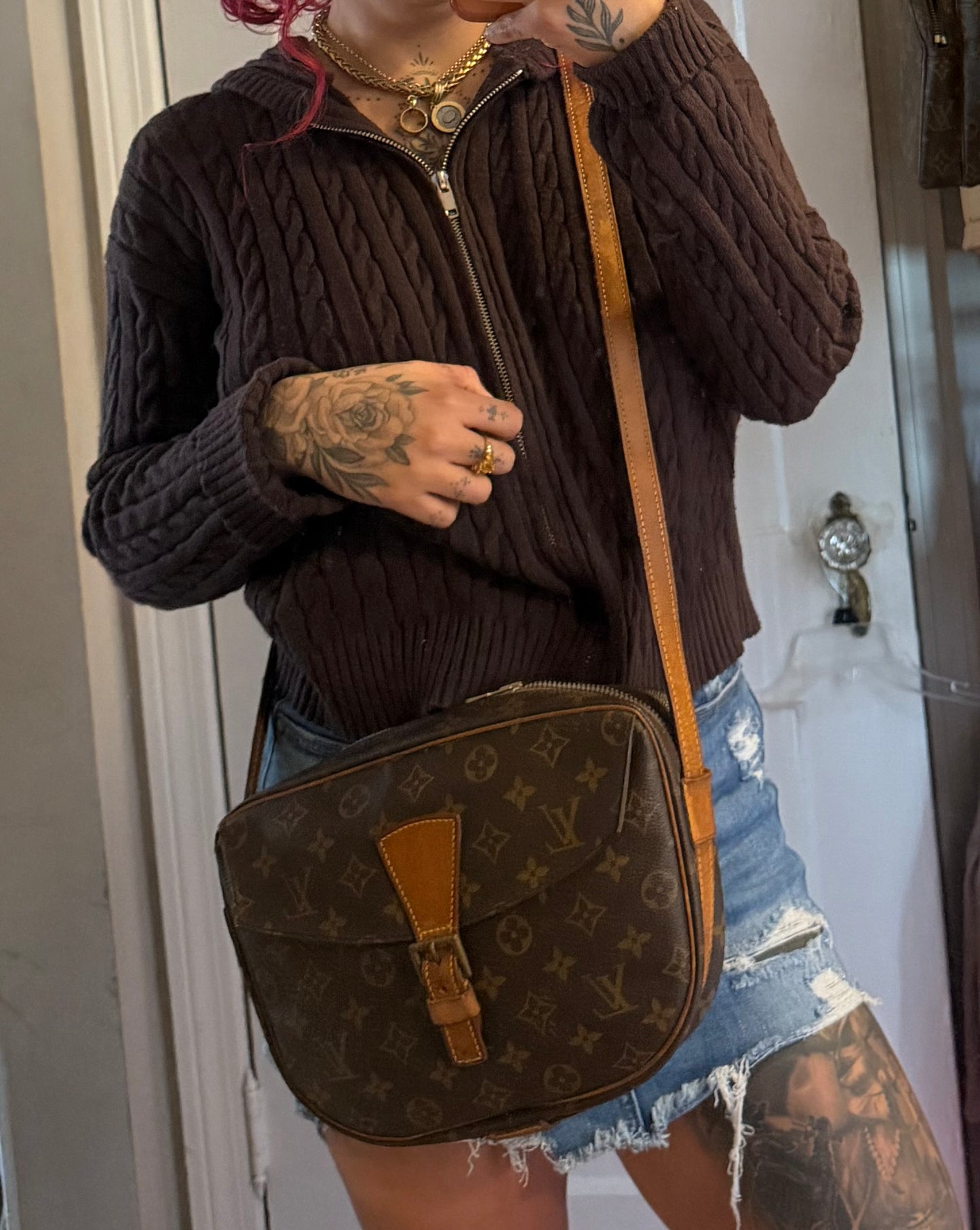 Louis Vuitton Jeune Fille GM (needs repair)