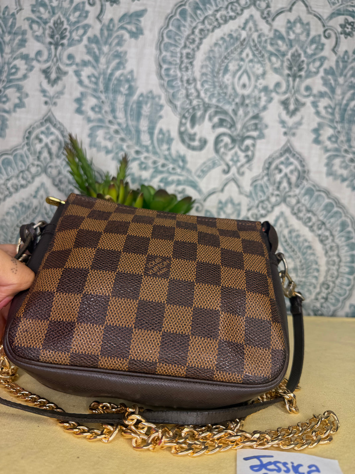 Louis Vuitton Damier Ebene Trousse Pochette