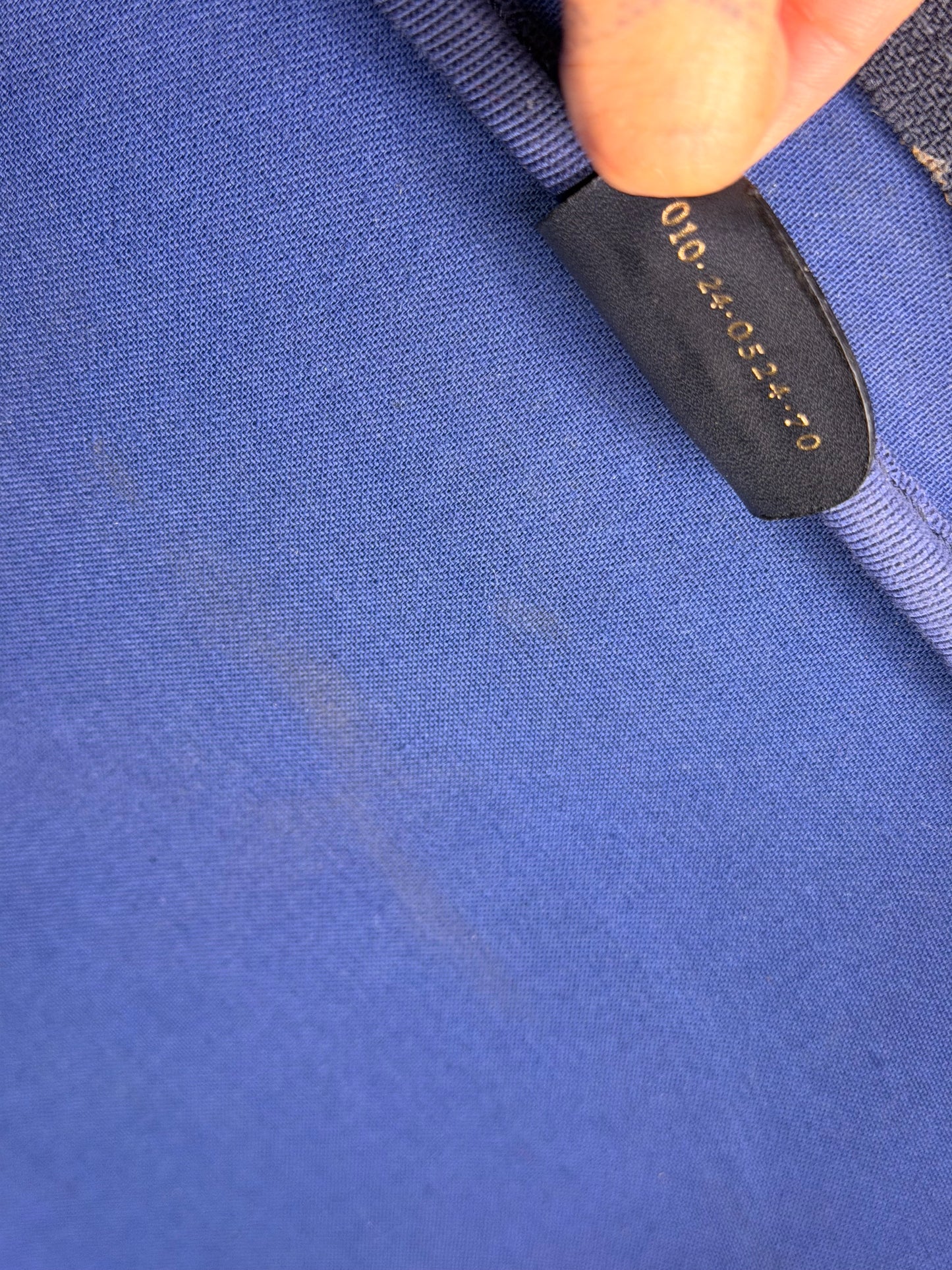 Gucci Navy Sherry Line Soft Suitcase