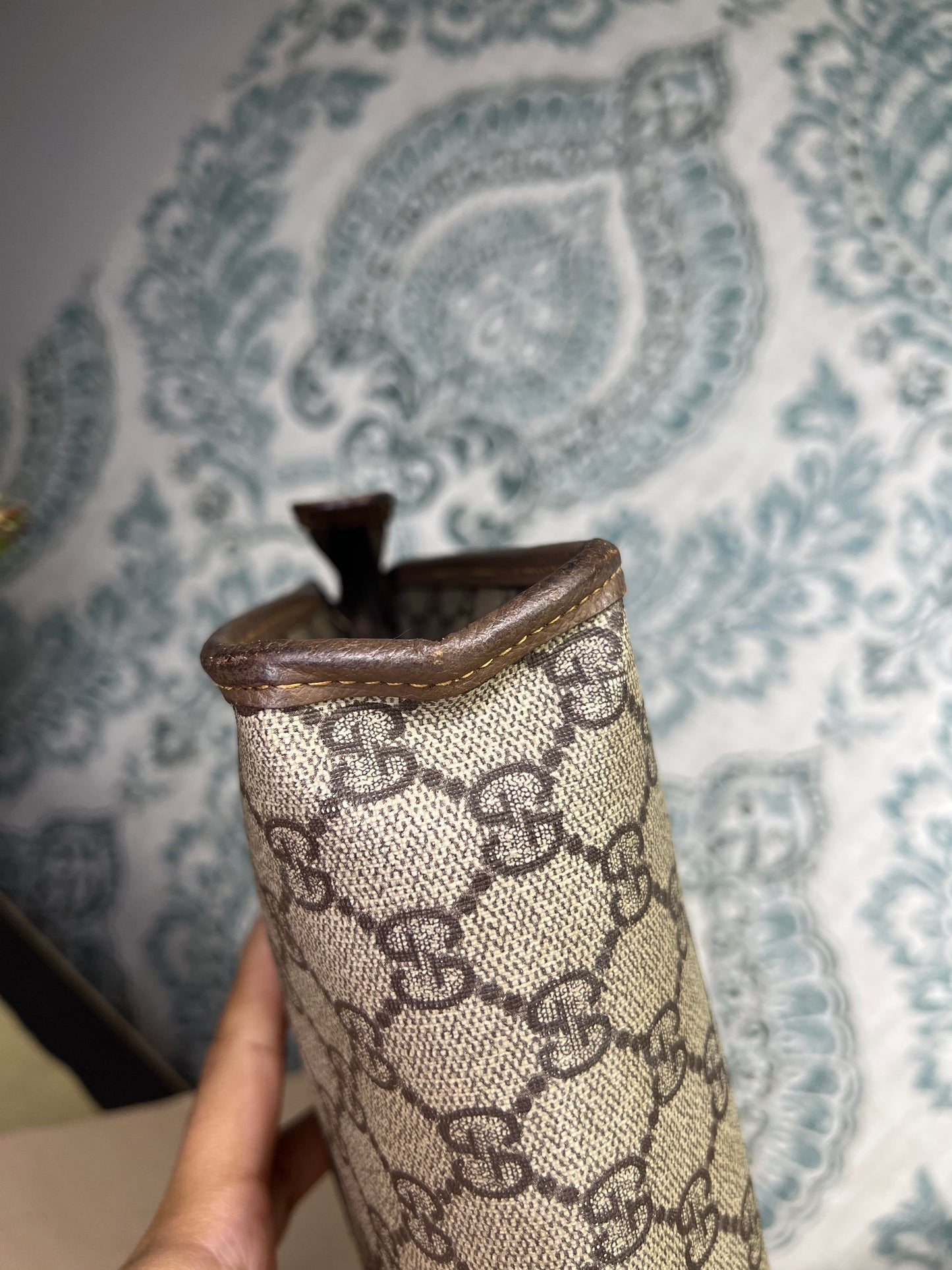 Gucci Vintage Brown Clutch