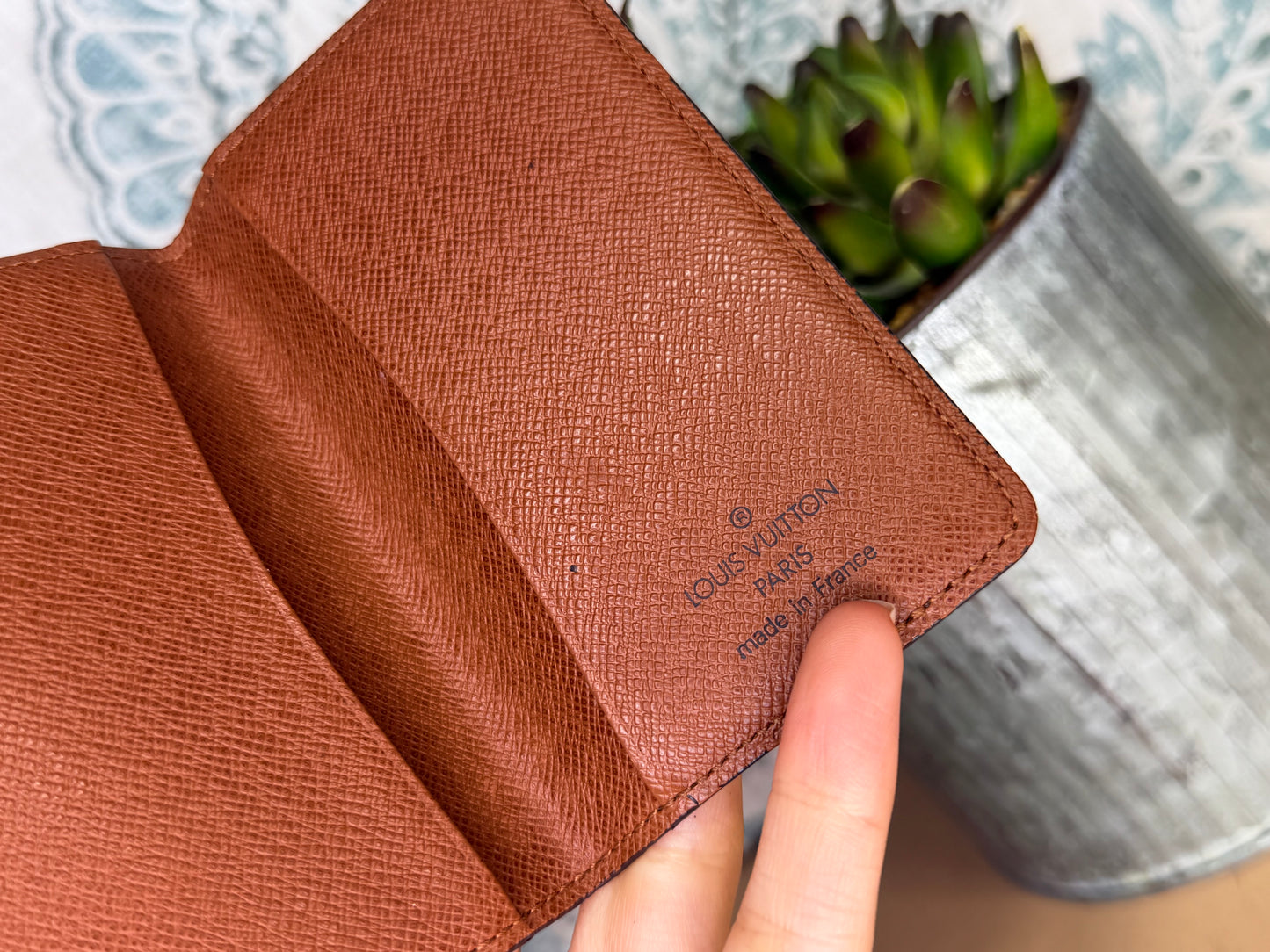 Louis Vuitton Monogram Card Holder / Pocket Organizer
