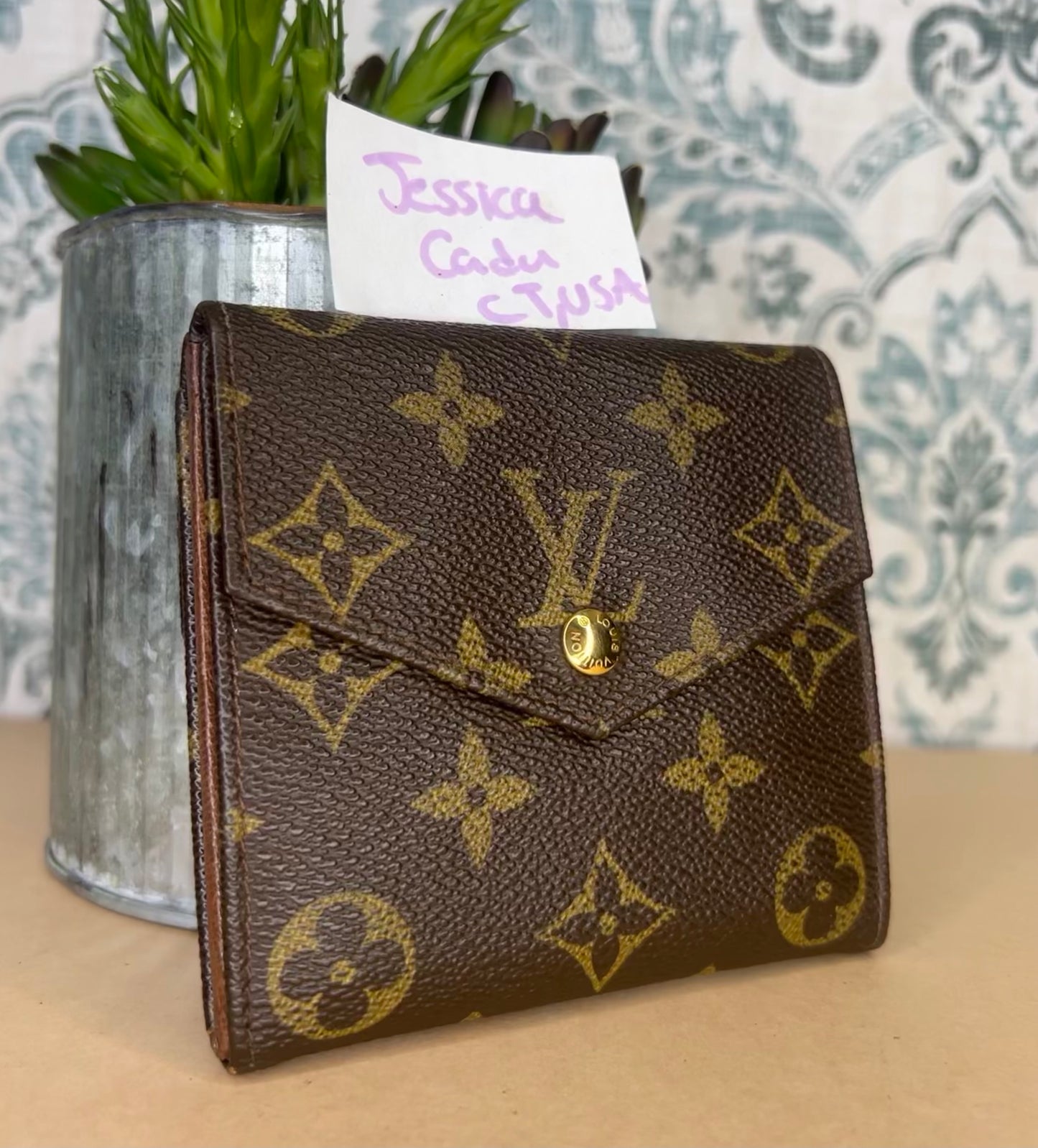 Louis Vuitton Monogram Elise Wallet #1