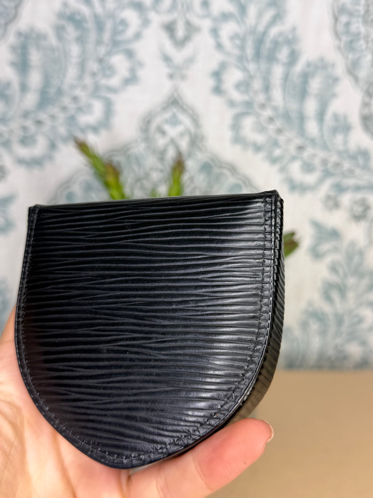 Louis Vuitton Epi Coin Purse Black