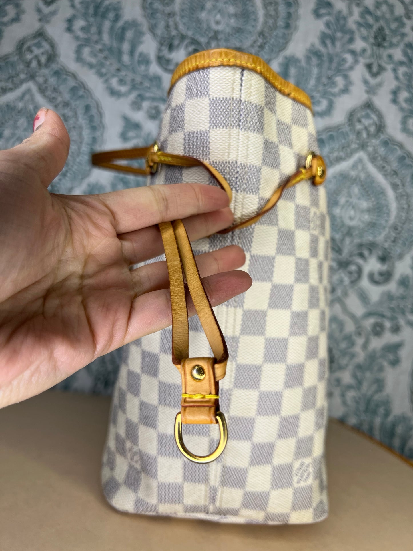 Louis Vuitton Neverfull MM Damier Azur