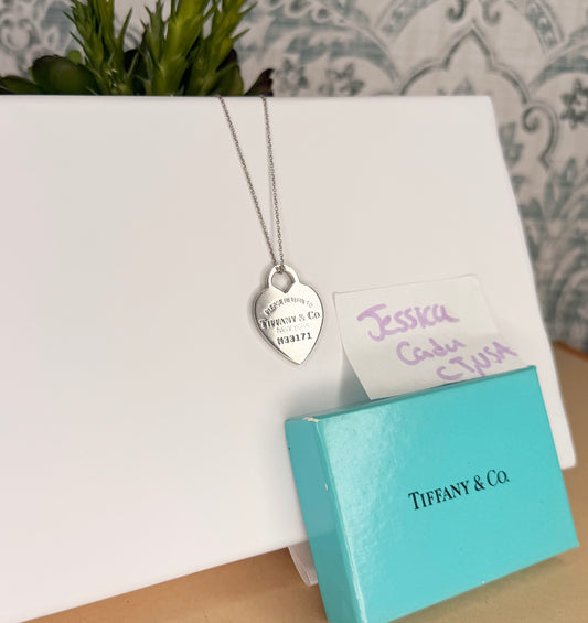 Tiffany & Co. Return to Tiffany Heart Tag Necklace