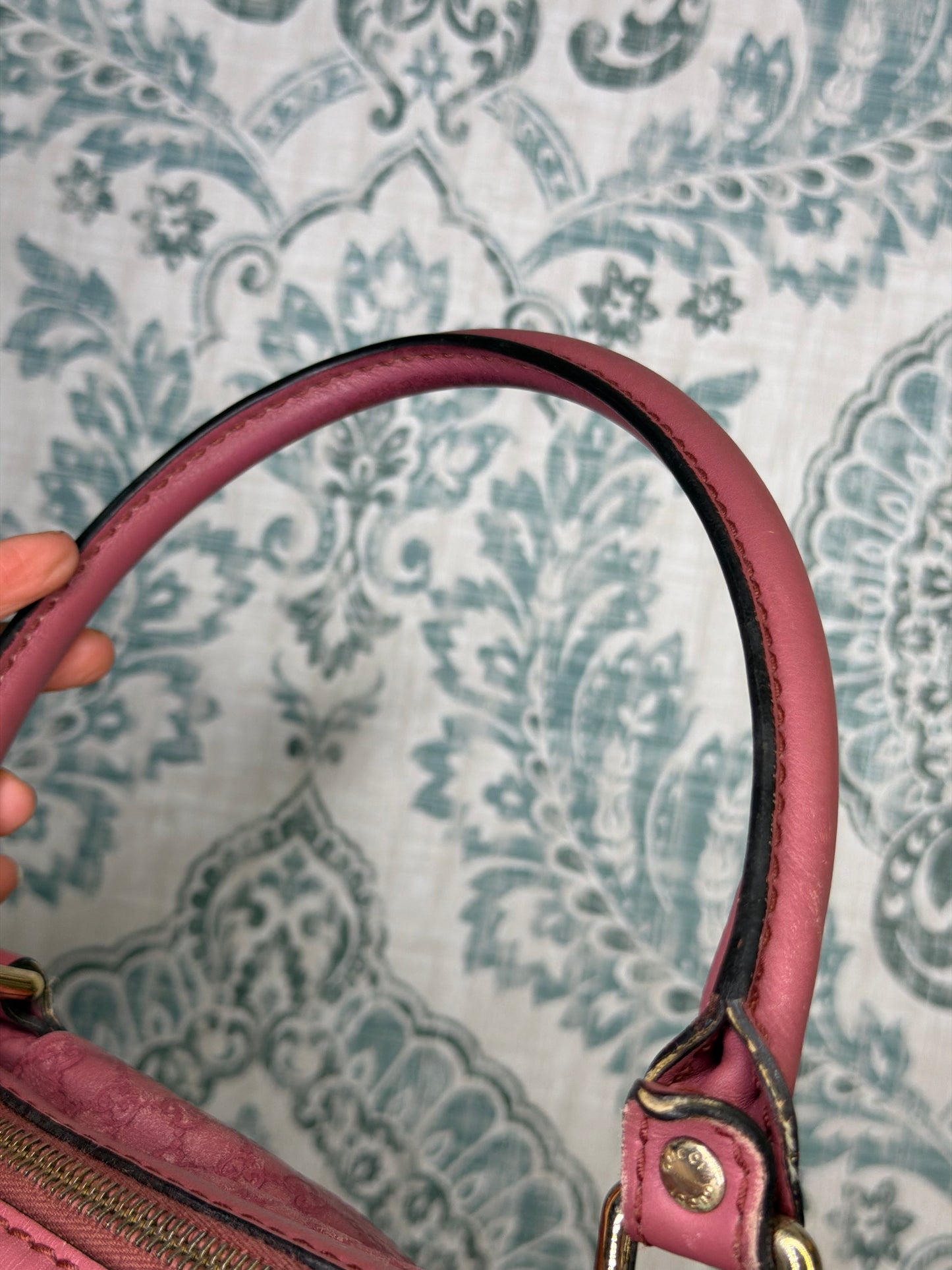 Gucci Pink Micro Guccissima Medium Sukey
