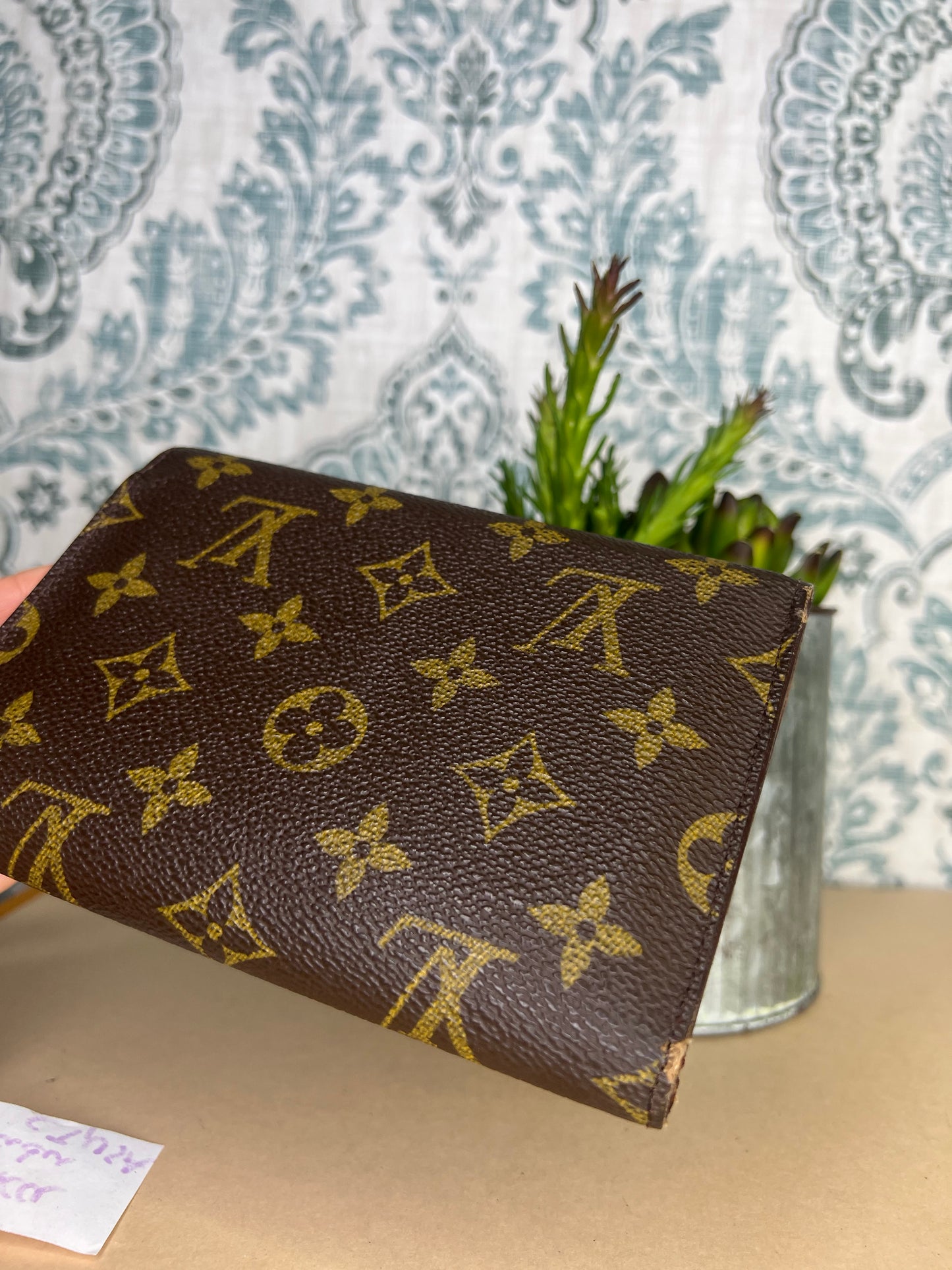 Louis Vuitton Monogram Passport Trifold Wallet #4