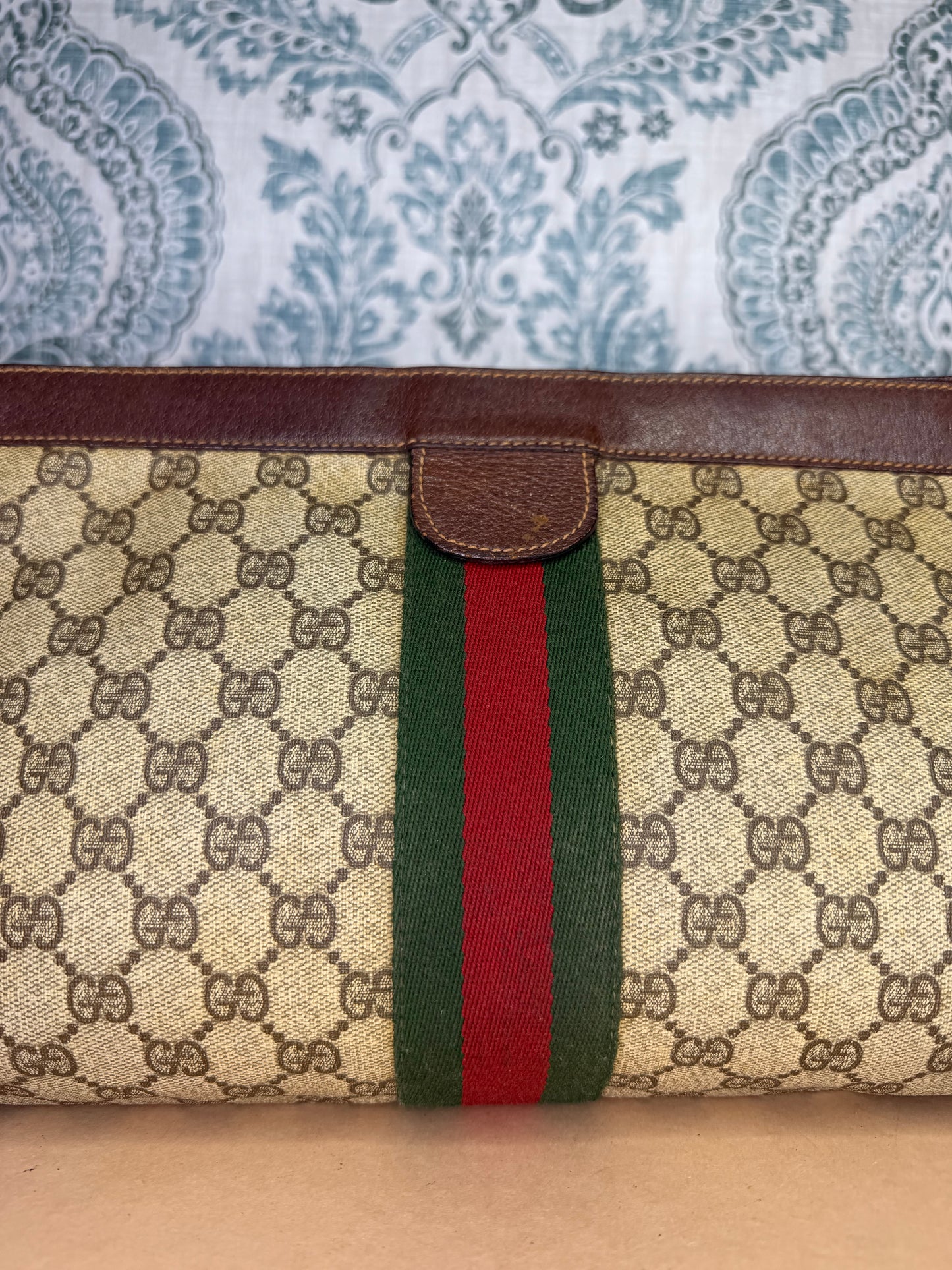 Gucci Supreme Sherry Line Clutch #1 (Parfums)