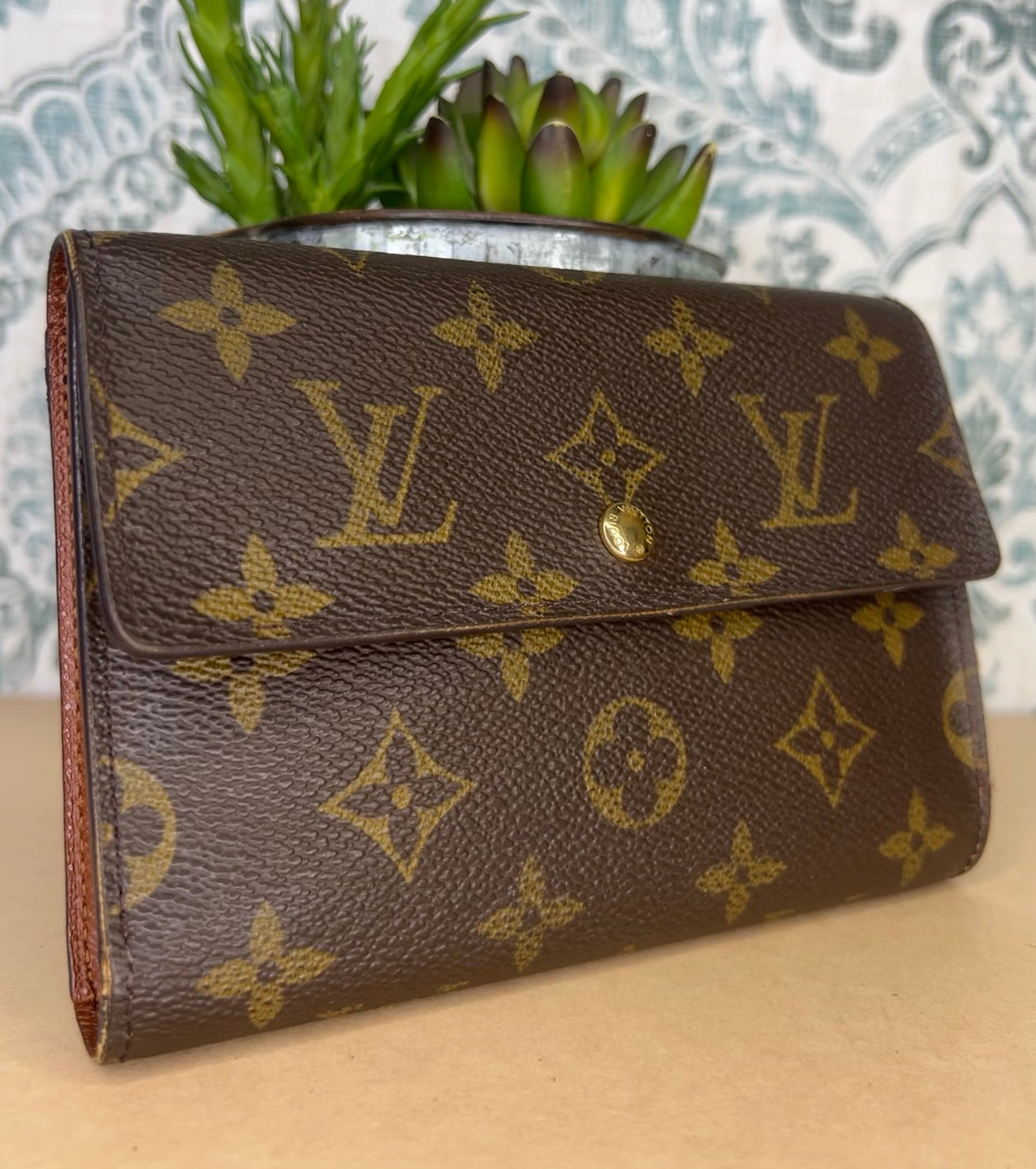 Louis Vuitton Monogram Passport Trifold Wallet #1