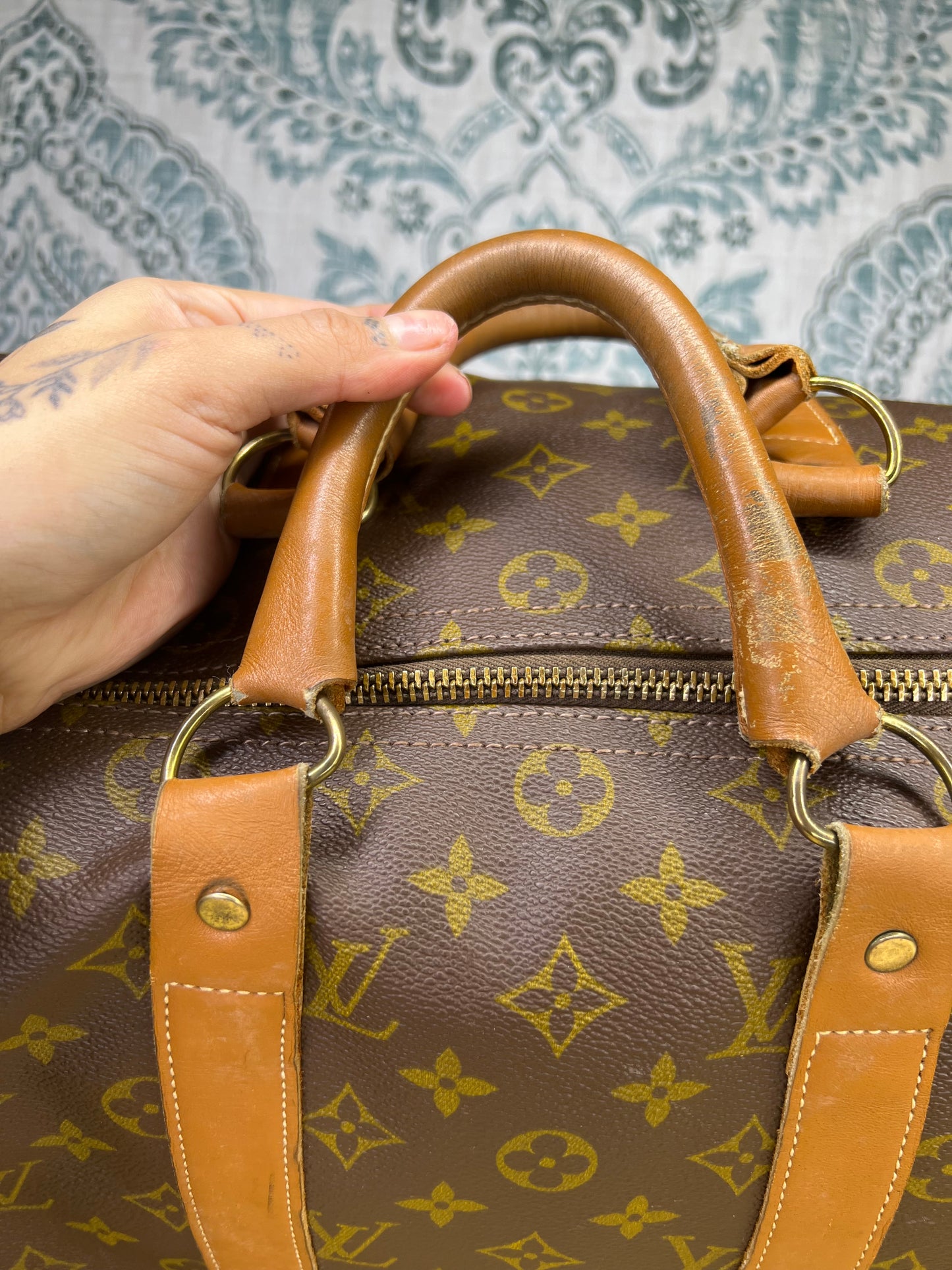 Louis Vuitton French Company Keepall 55 #2