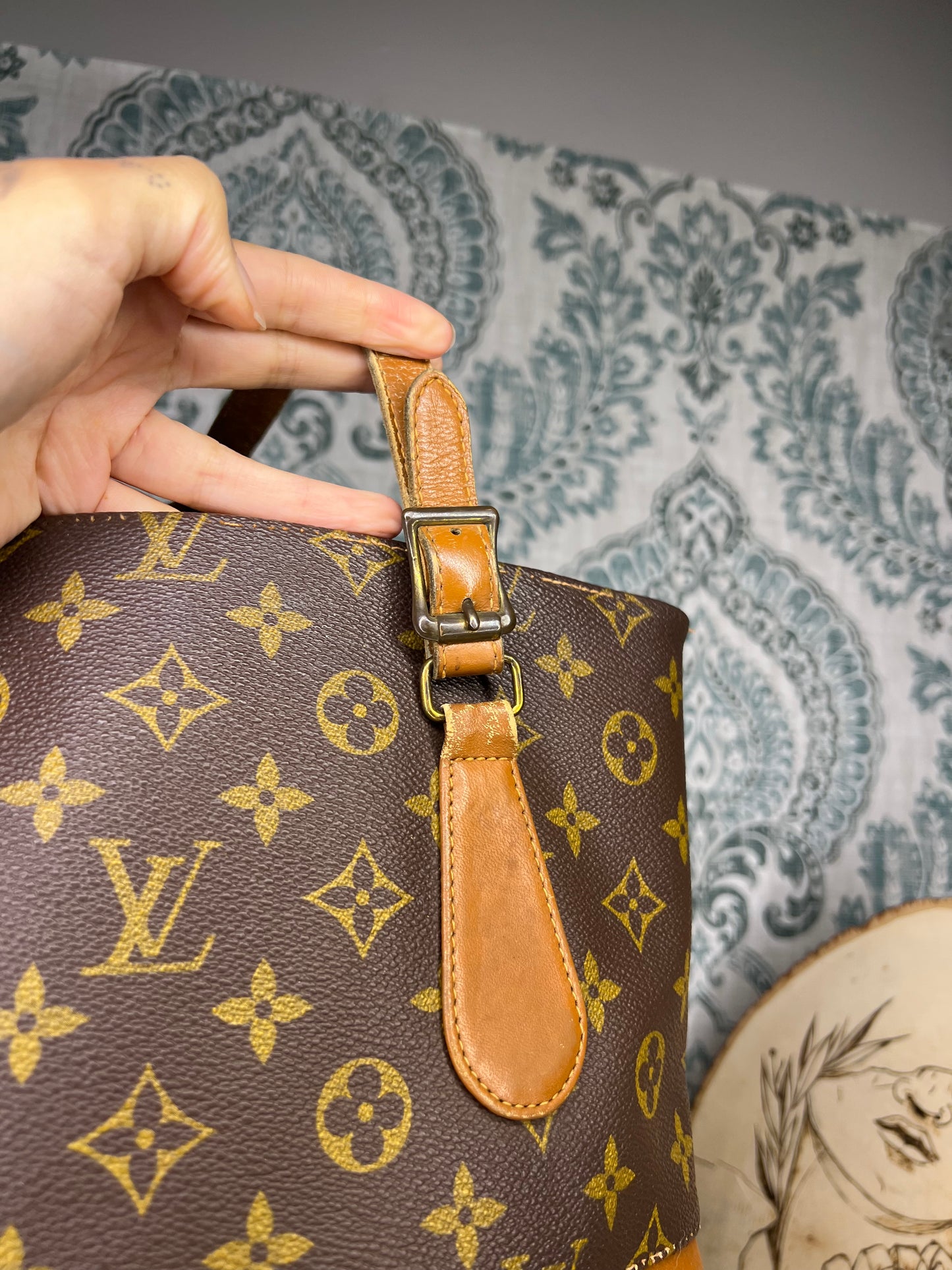 Louis Vuitton French Company Bucket GM