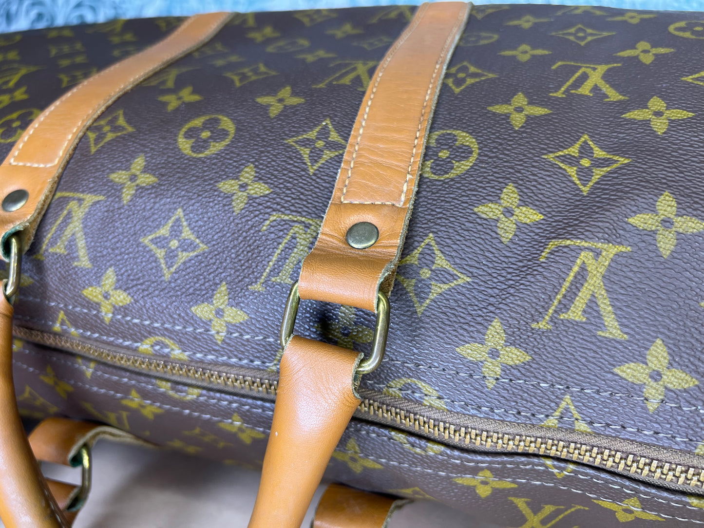 Louis Vuitton French Company Keepall 45 Bon Voyage Bazaar Beverly Hills