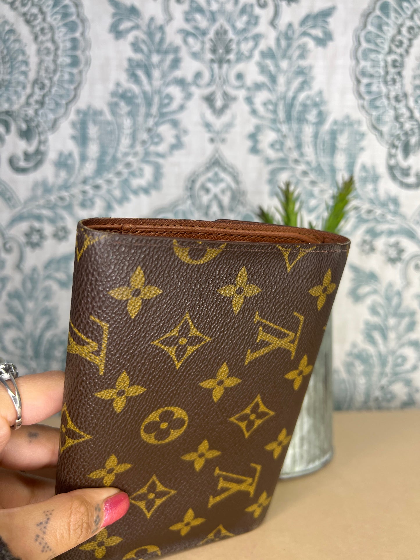 Louis Vuitton Monogram Passport Trifold Wallet #6