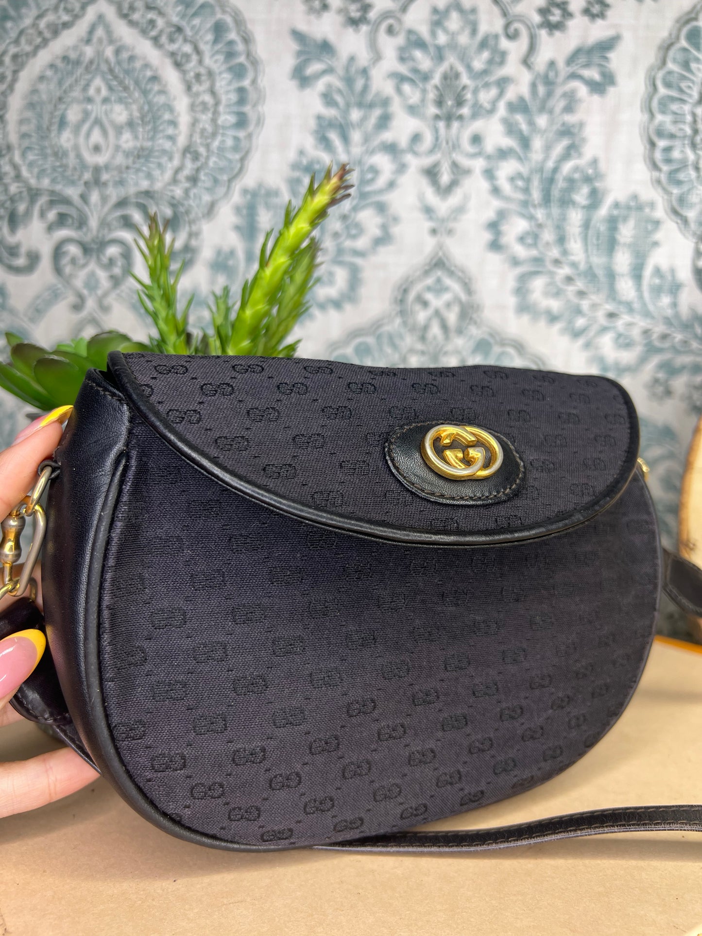 Gucci Vintage Micro GG Crossbody