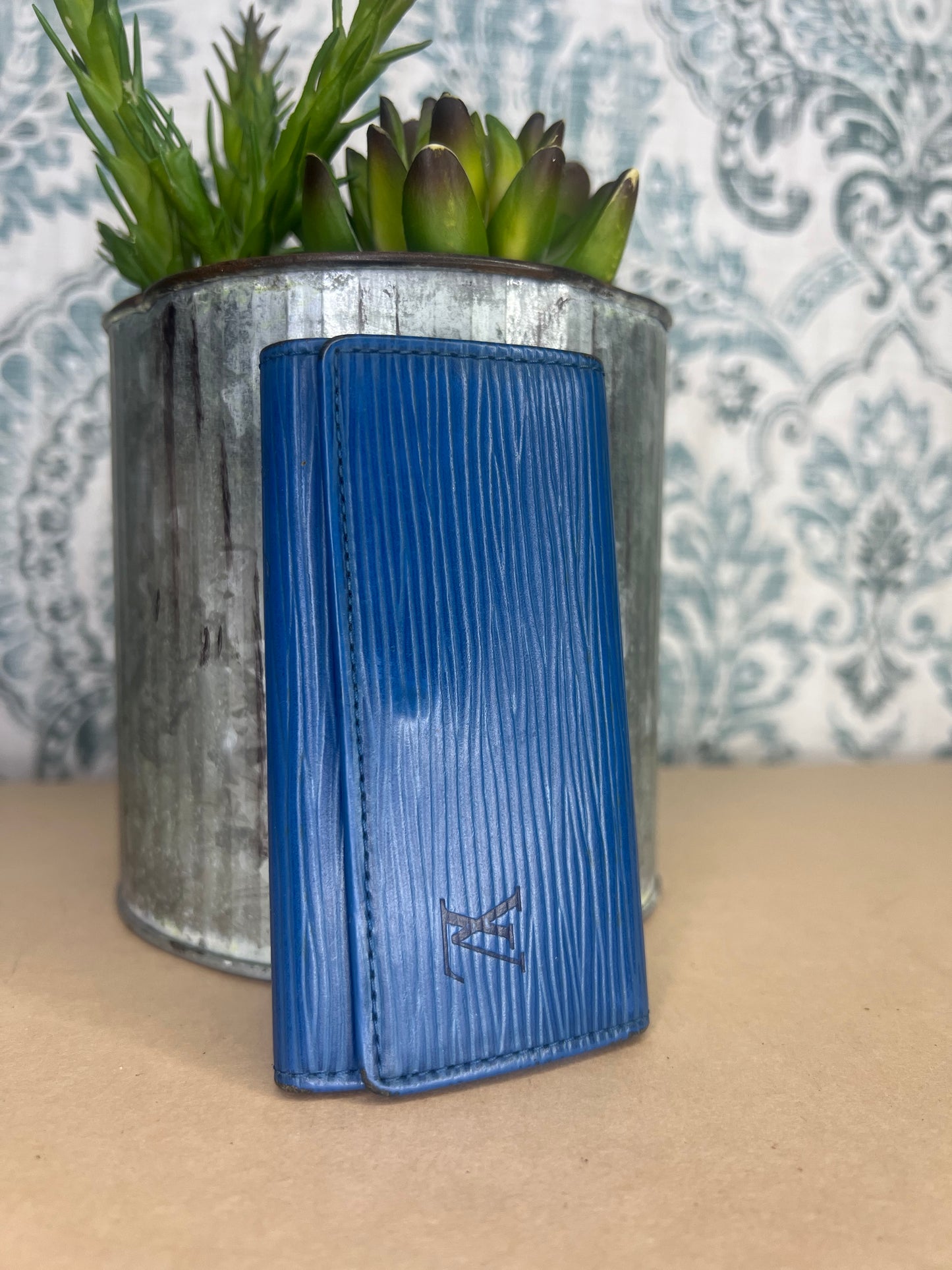 Louis Vuitton Epi Blue Key Holder #1