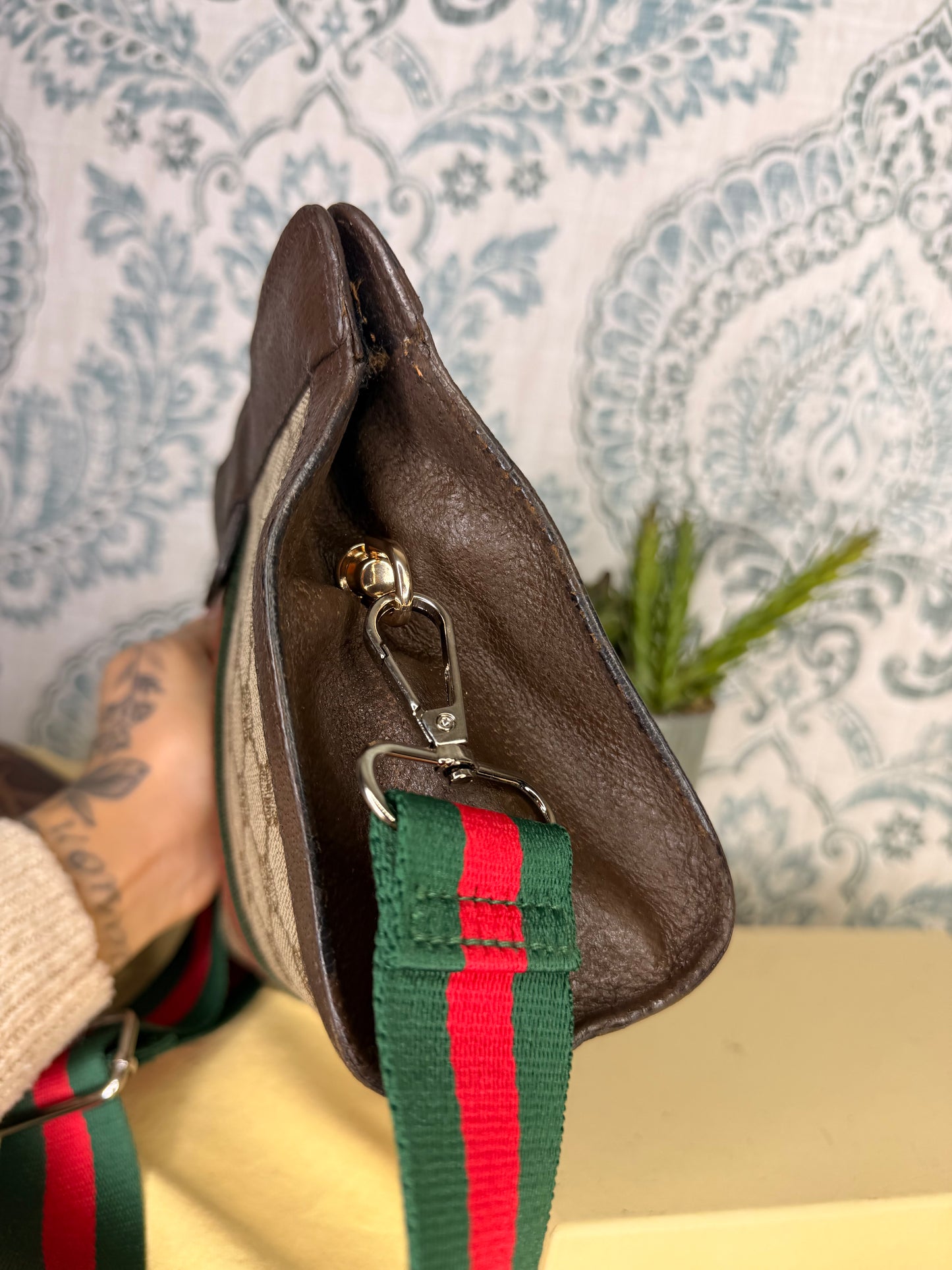 Gucci Vintage Sherry Line Crossbody