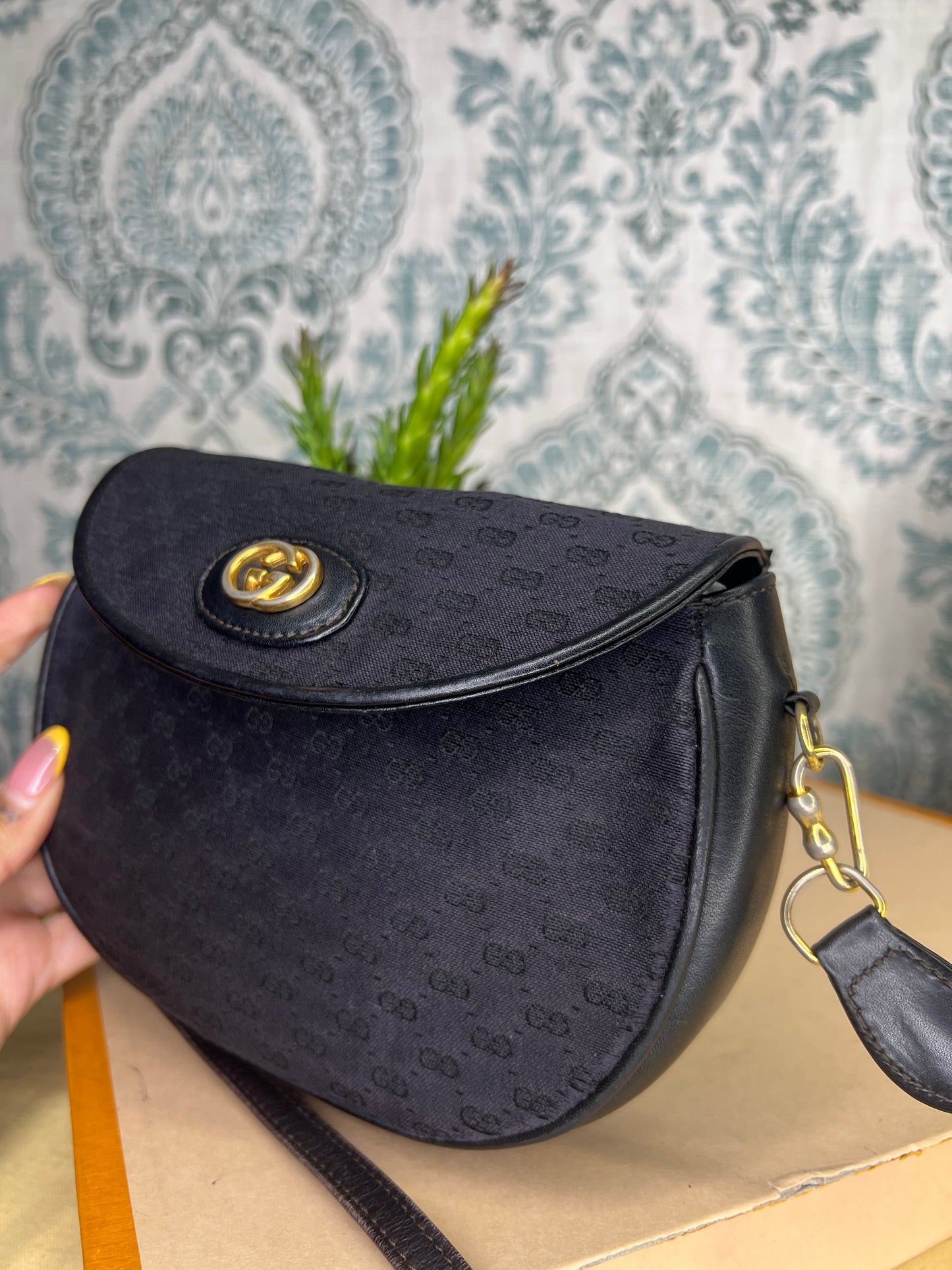 Gucci Vintage Micro GG Crossbody