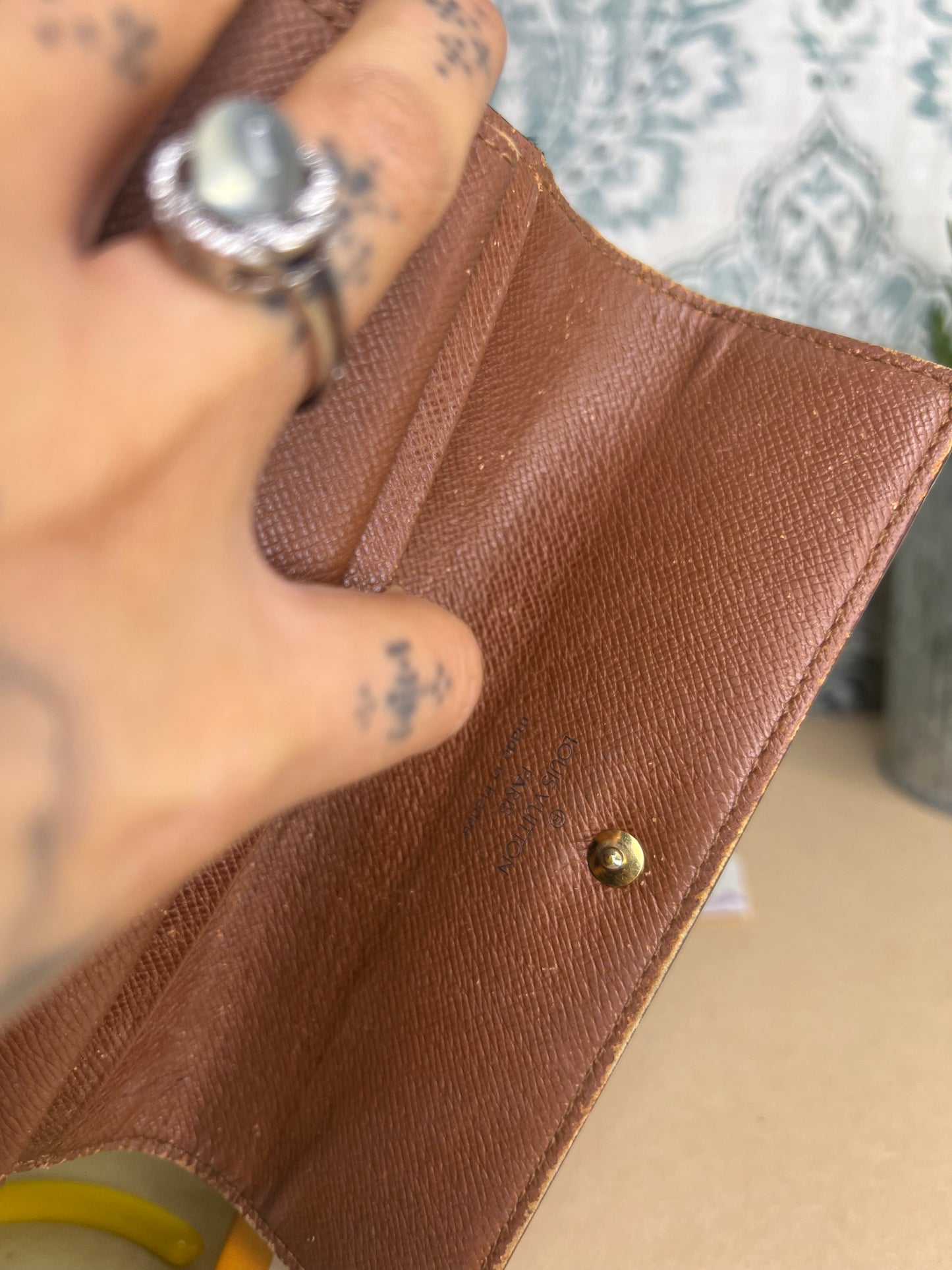Louis Vuitton Monogram Passport Trifold Wallet #2