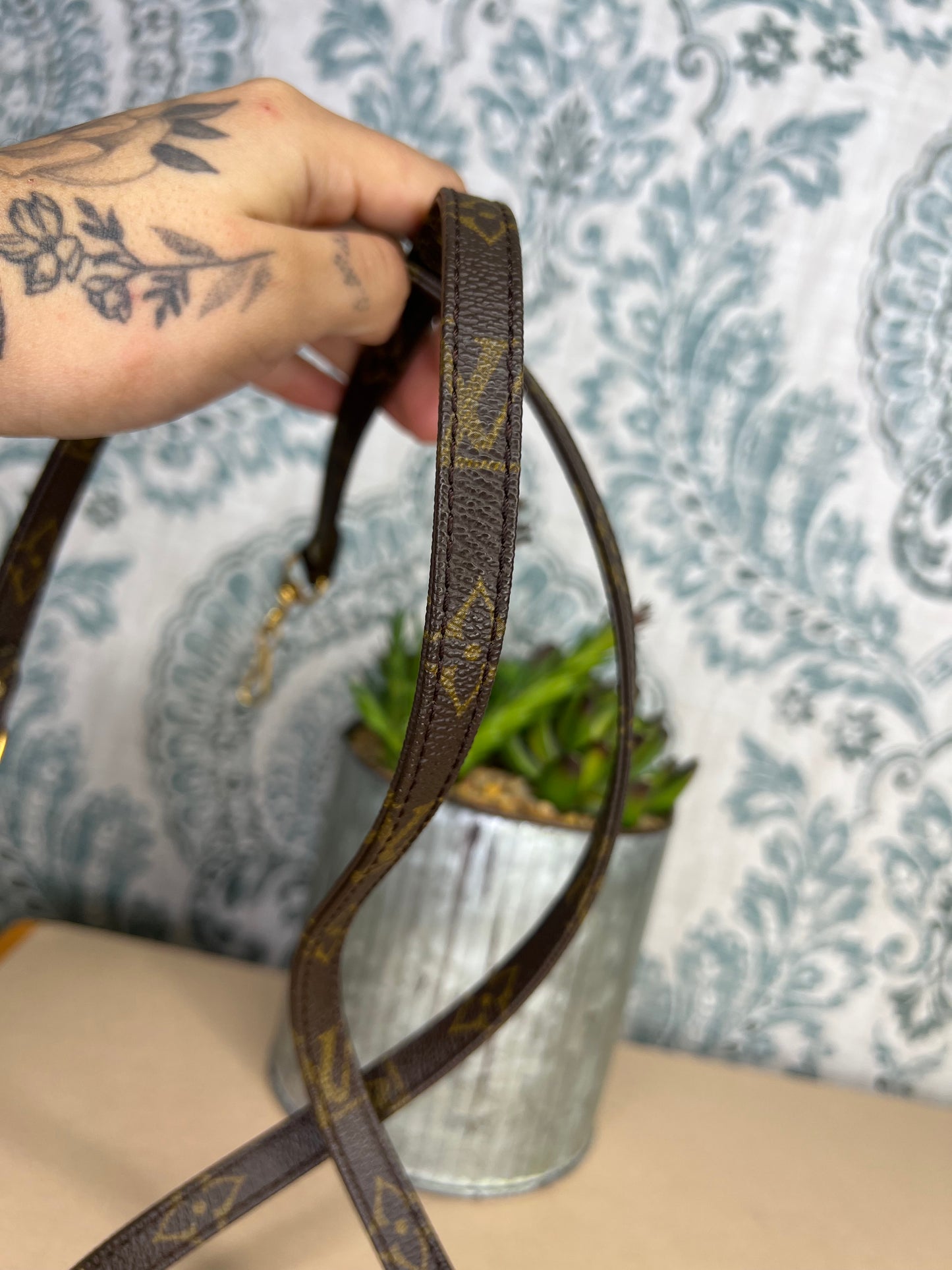 Louis Vuitton Monogram Vintage Crossbody Strap #1