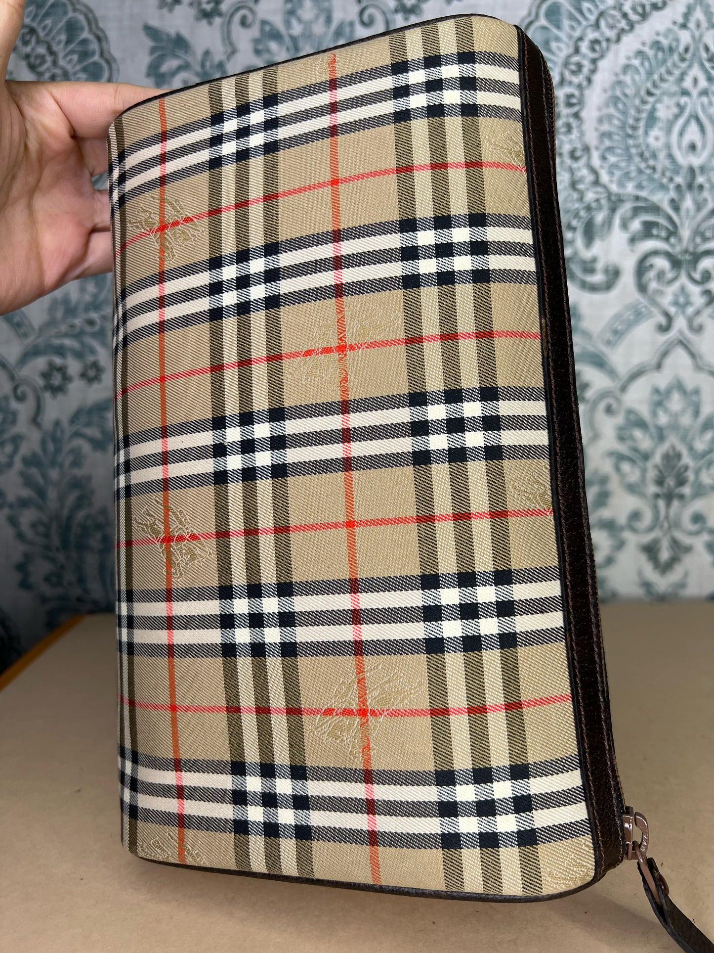 Burberry Nova Check Clutch