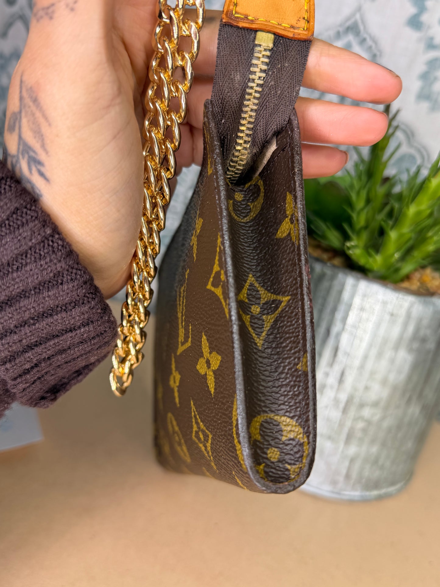 Louis Vuitton Monogram Bucket PM Pochette #1