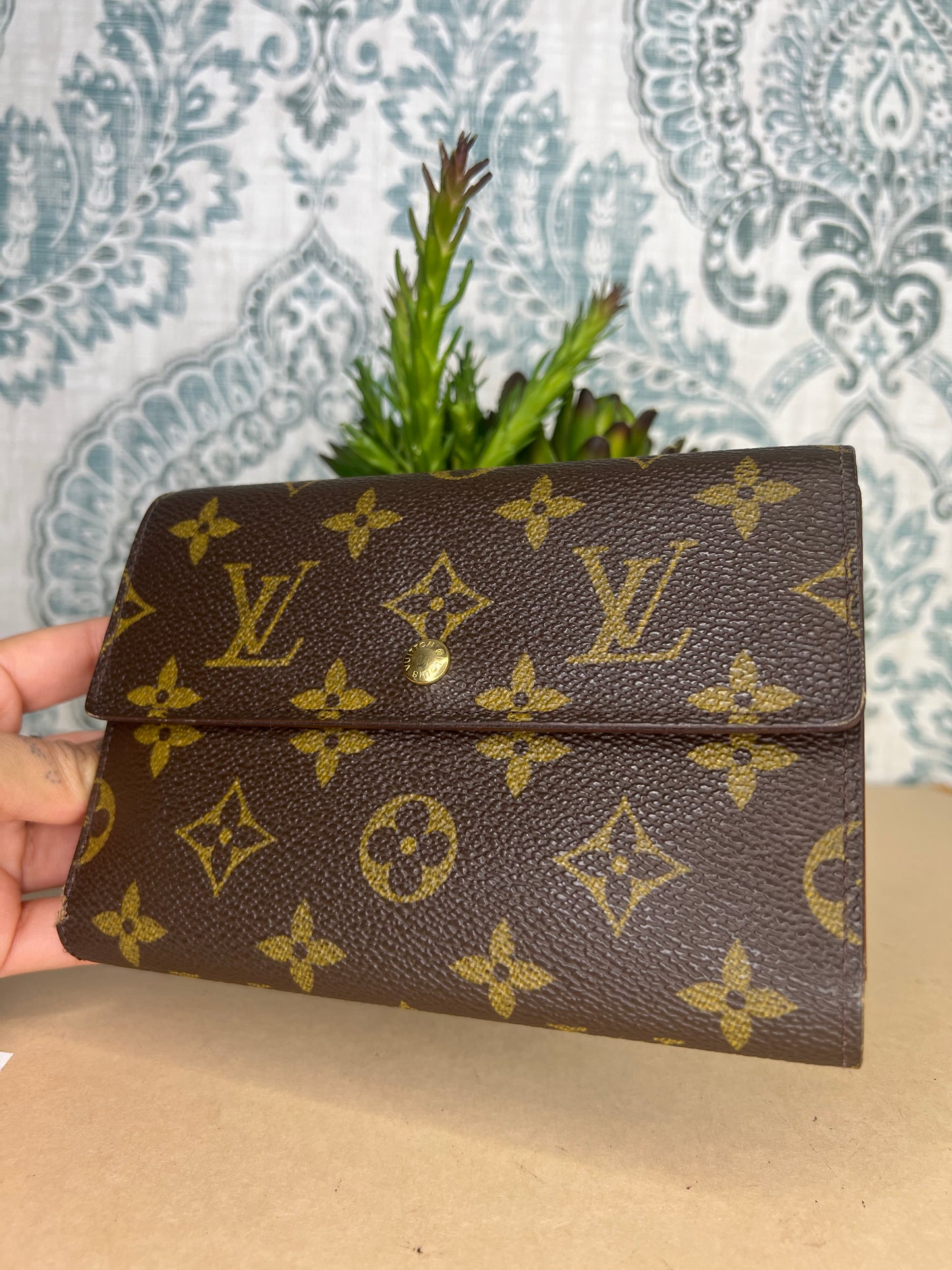 Louis Vuitton Monogram Passport Trifold Wallet #4