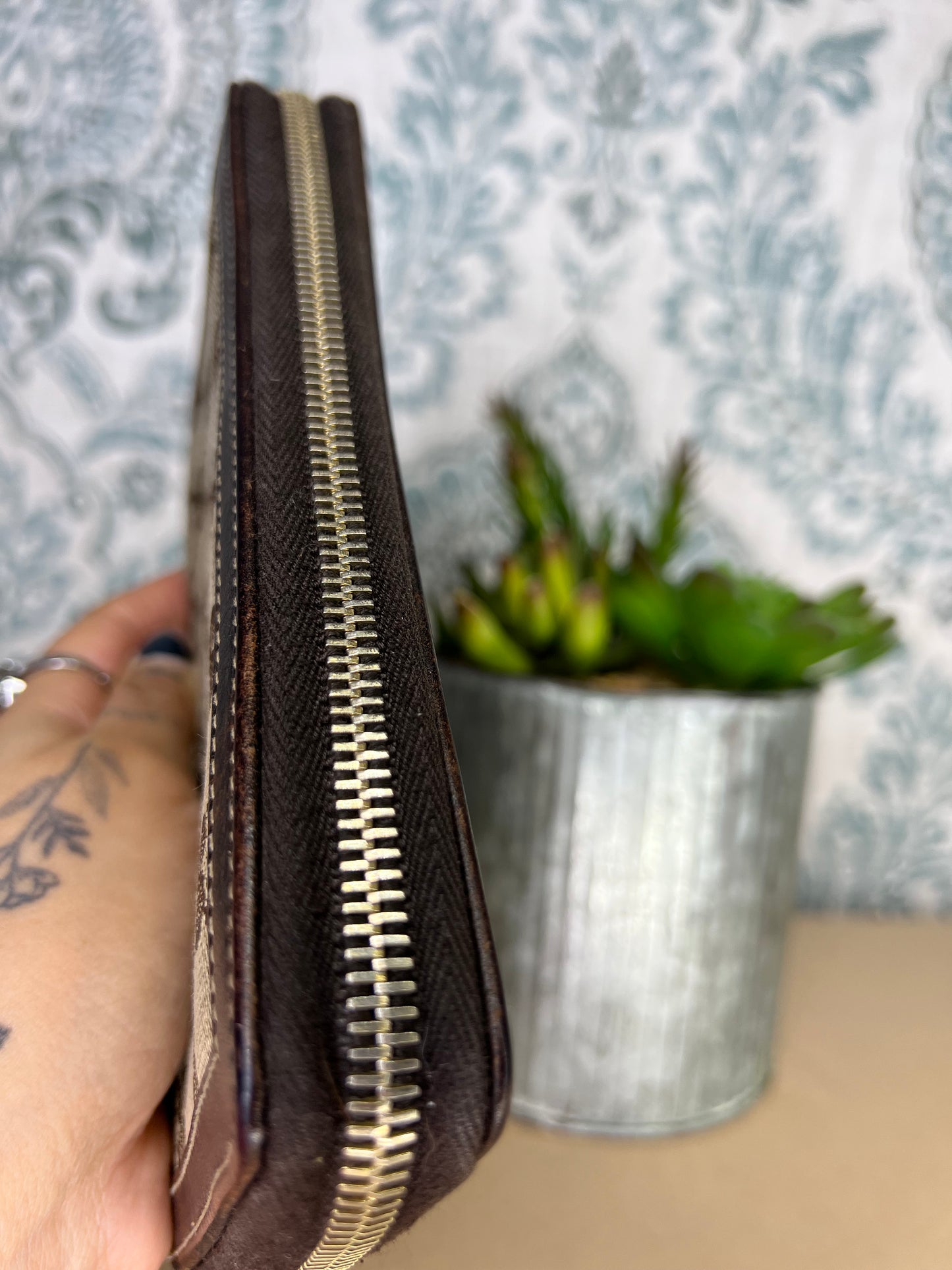 Gucci Bamboo Canvas Wallet