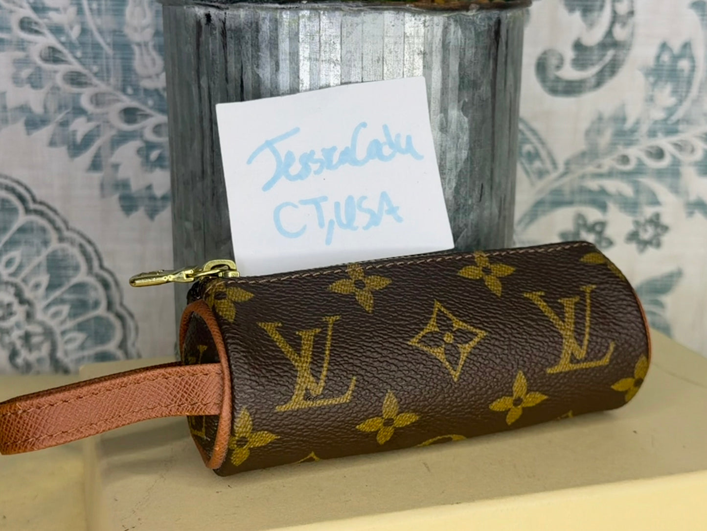 Louis Vuitton Etui 3 Balles De Golf Ball Pouch