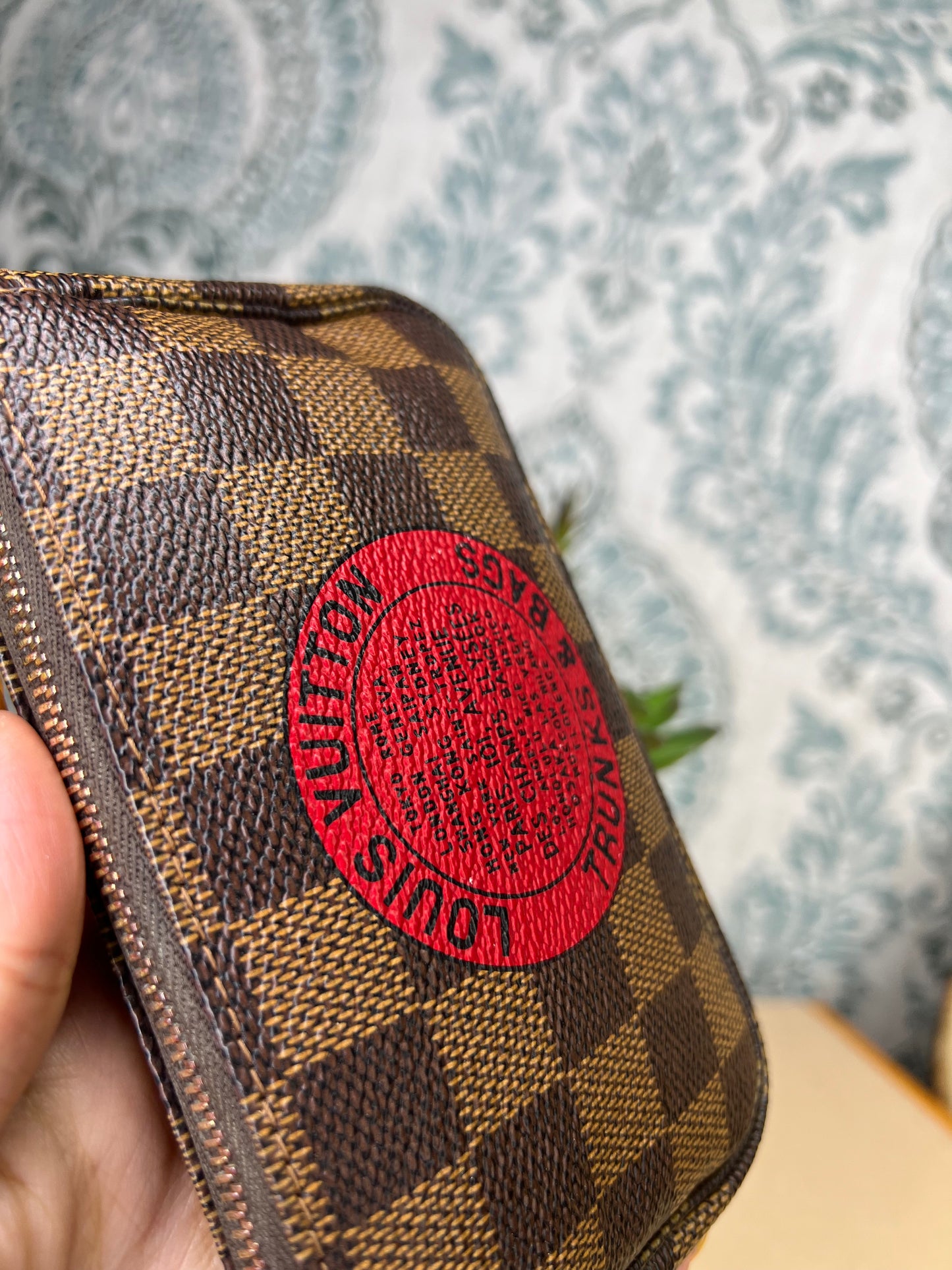 Louis Vuitton Damier Ebene Trunks & Bags Mini Pochette