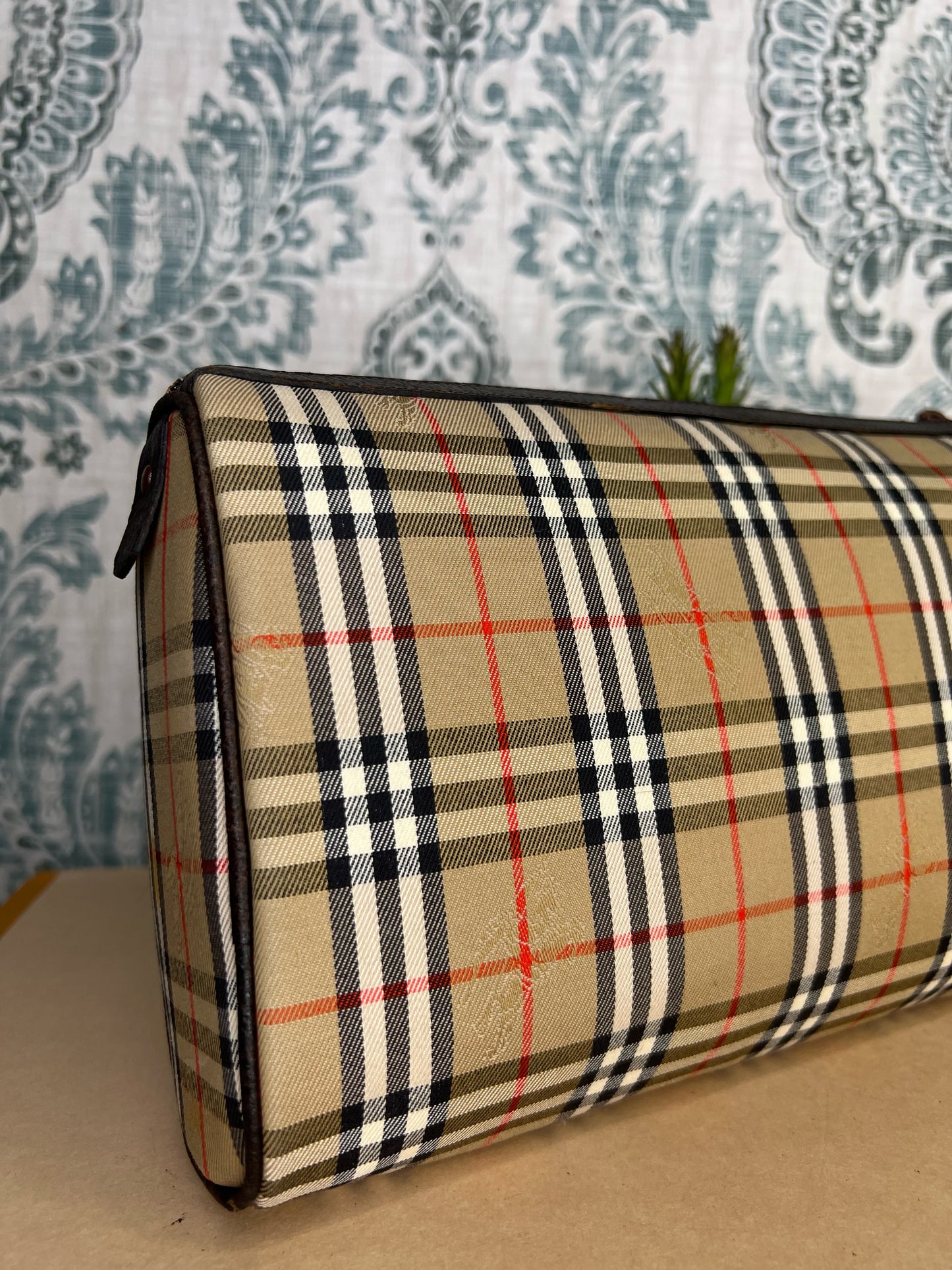 Burberry Nova Check Clutch