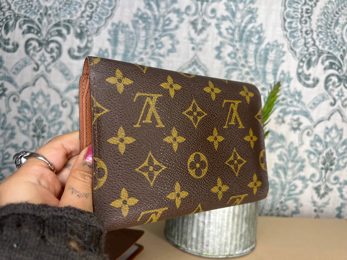 Louis Vuitton Monogram Passport Trifold Wallet #6