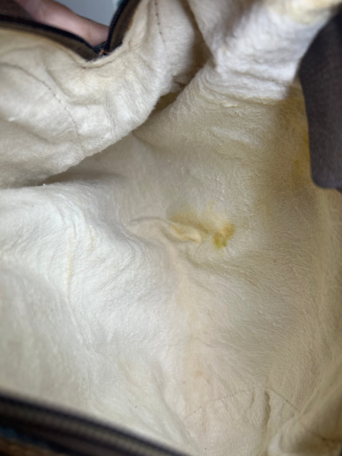 Gucci Supreme Brown Sherry Line Pouch