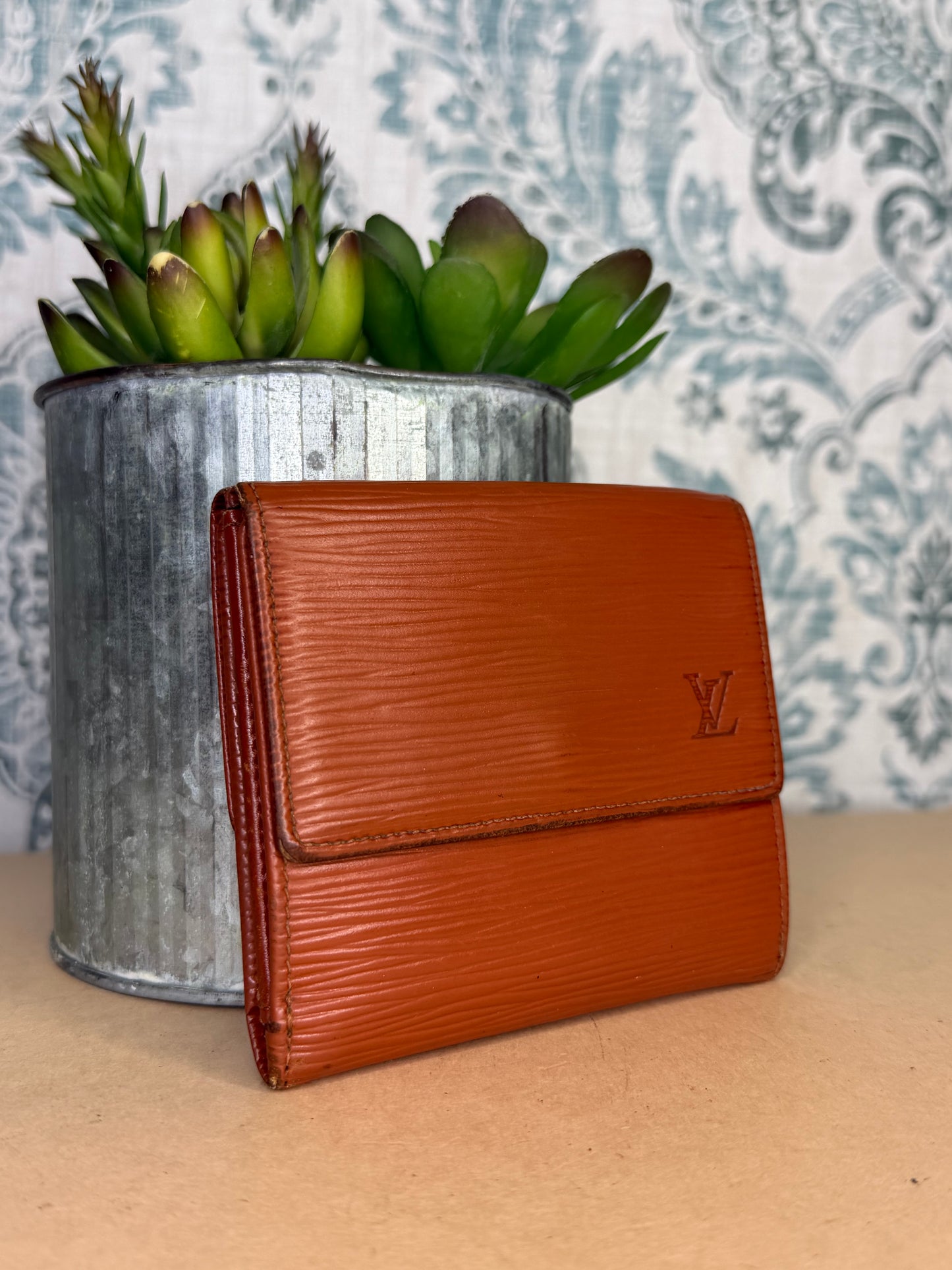 Louis Vuitton EPI Elise Wallet