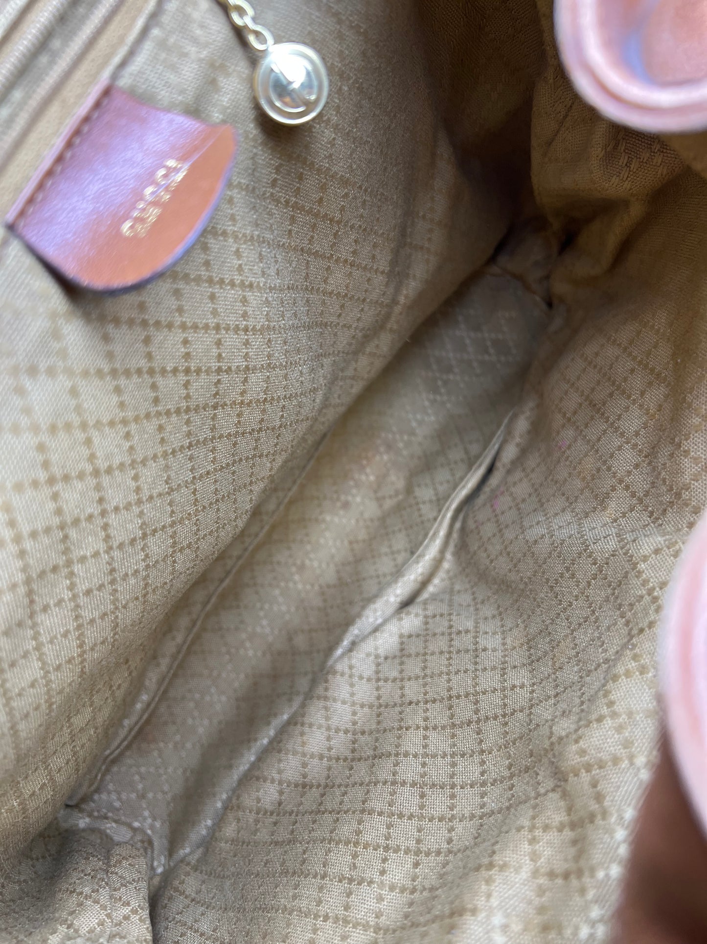 Gucci Bambo Brown Leather Backpack