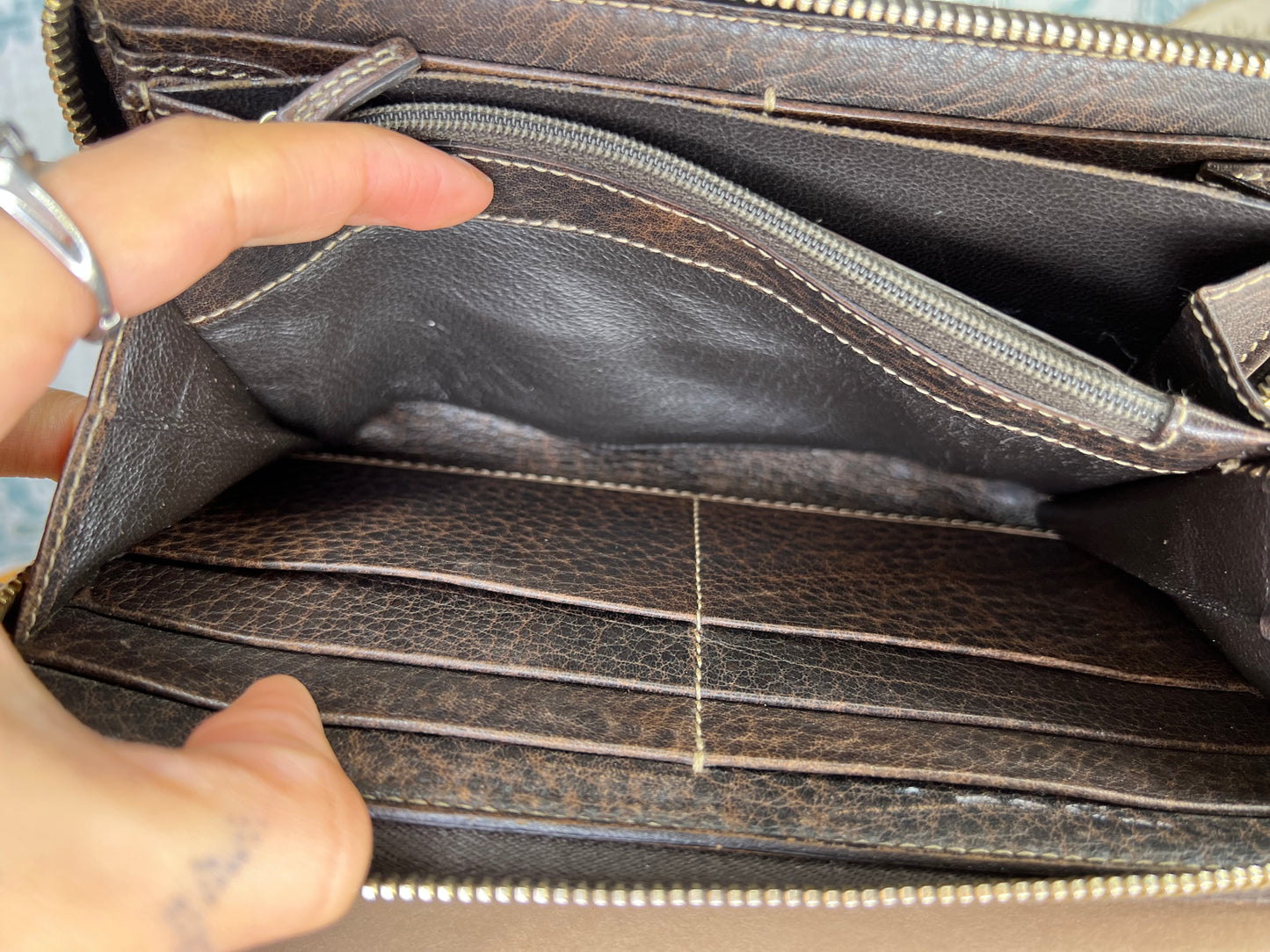 Gucci Bamboo Canvas Wallet