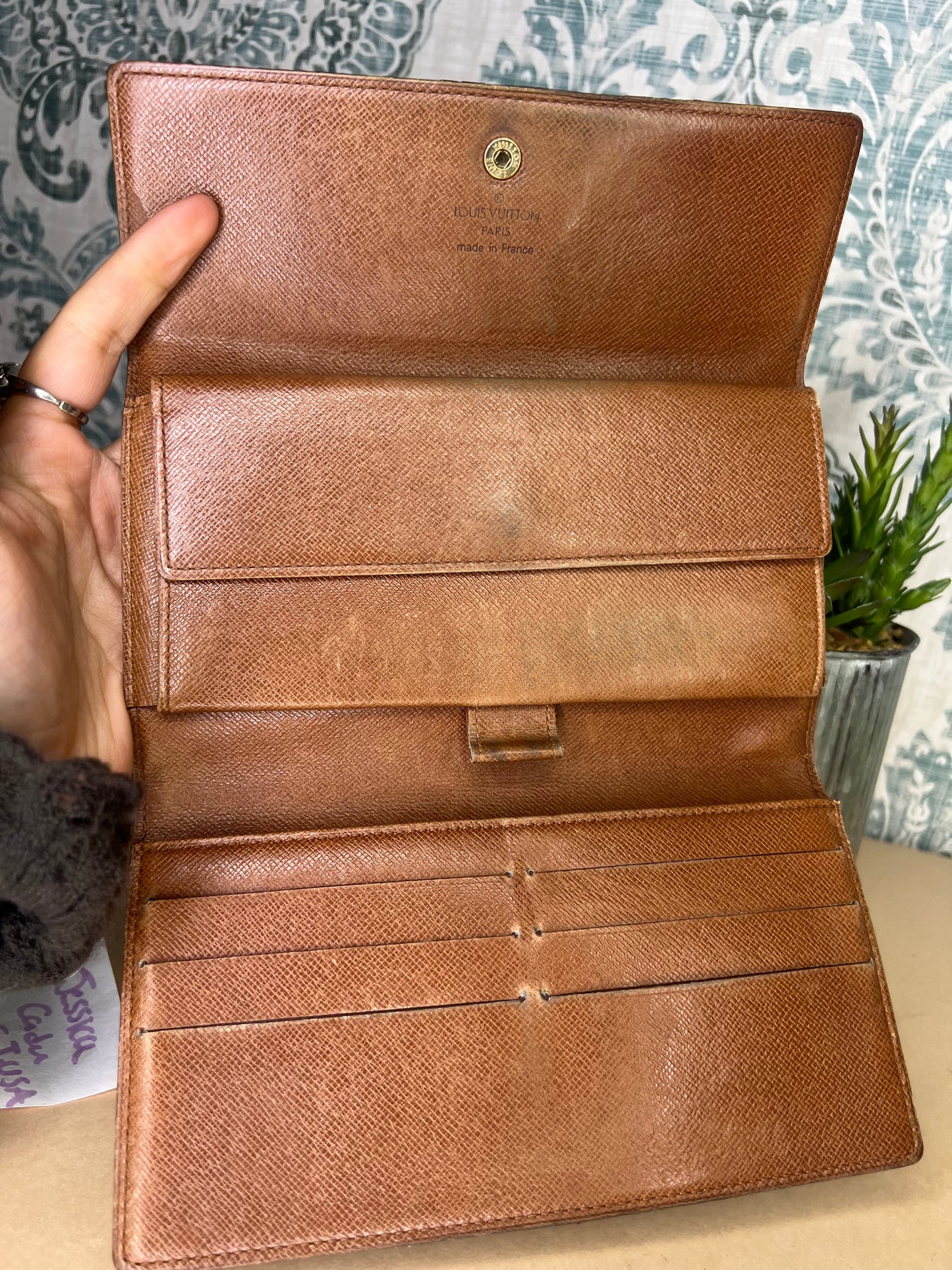 Louis Vuitton Monogram Porte Tresor International Wallet #1