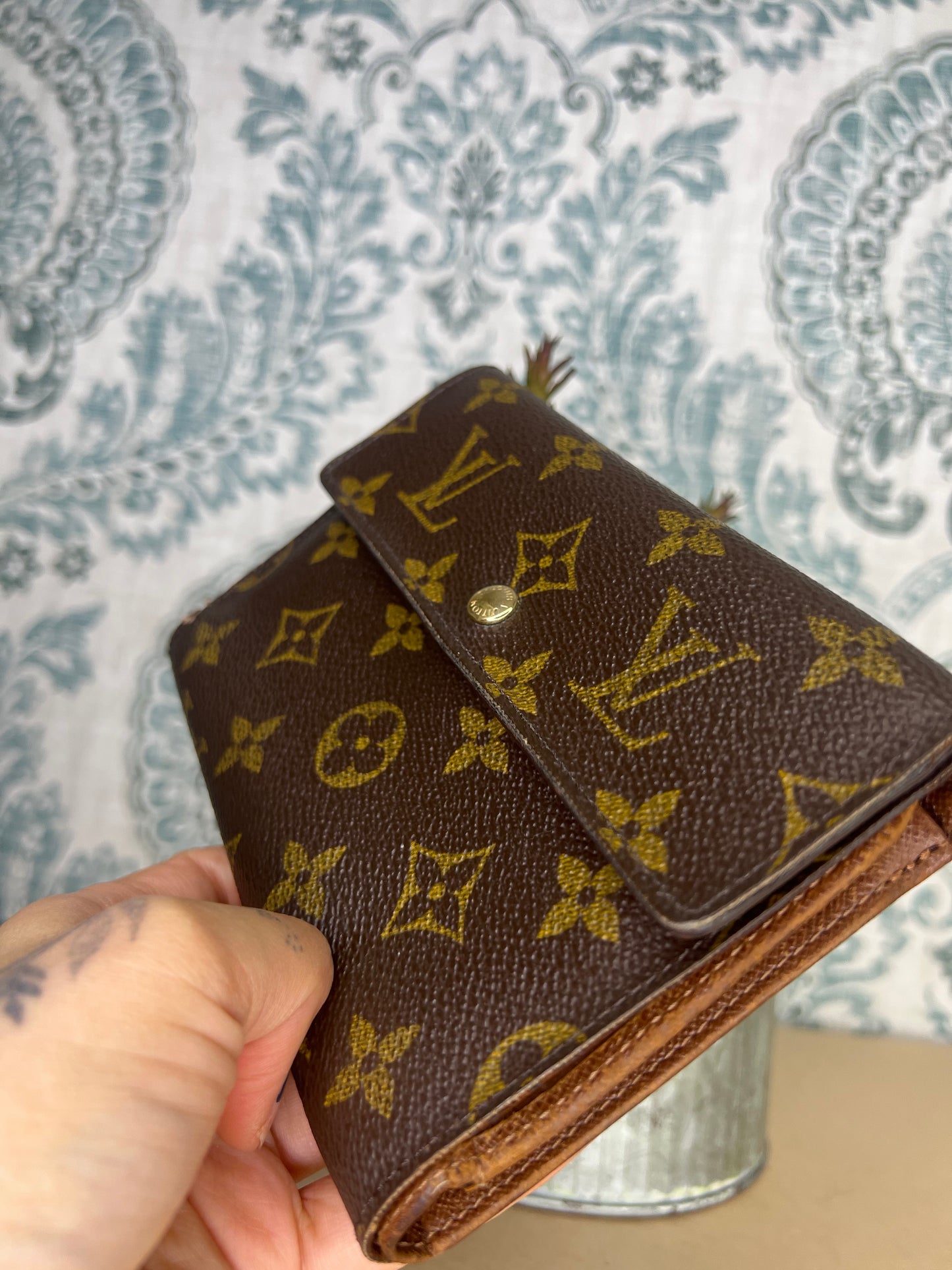 Louis Vuitton Monogram Passport Trifold Wallet #3