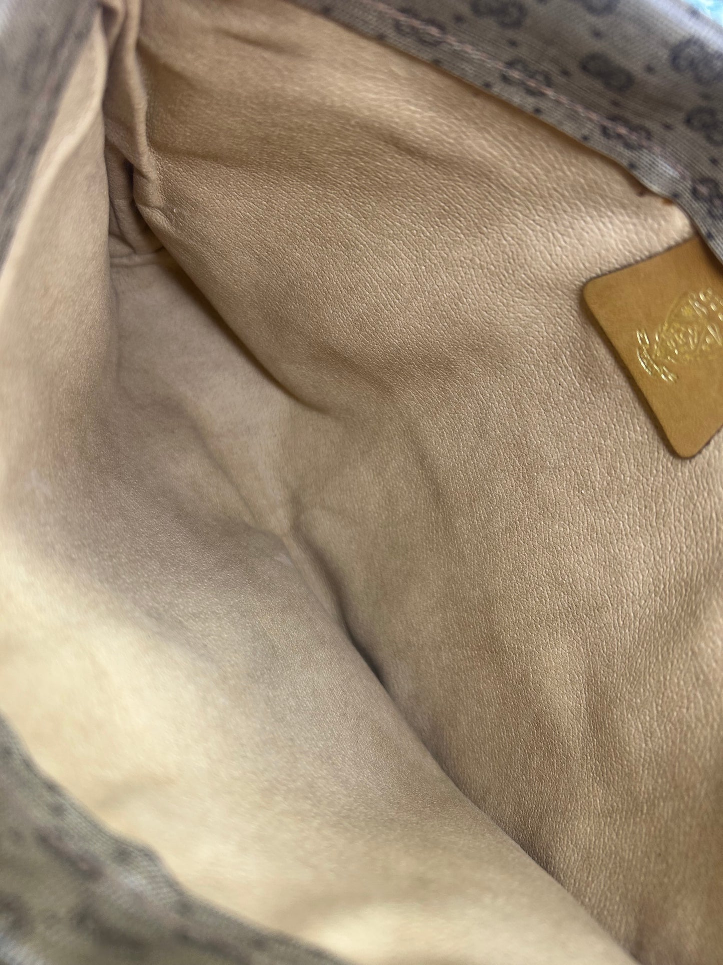 Micro Gucci Tan Vintage Crossbody