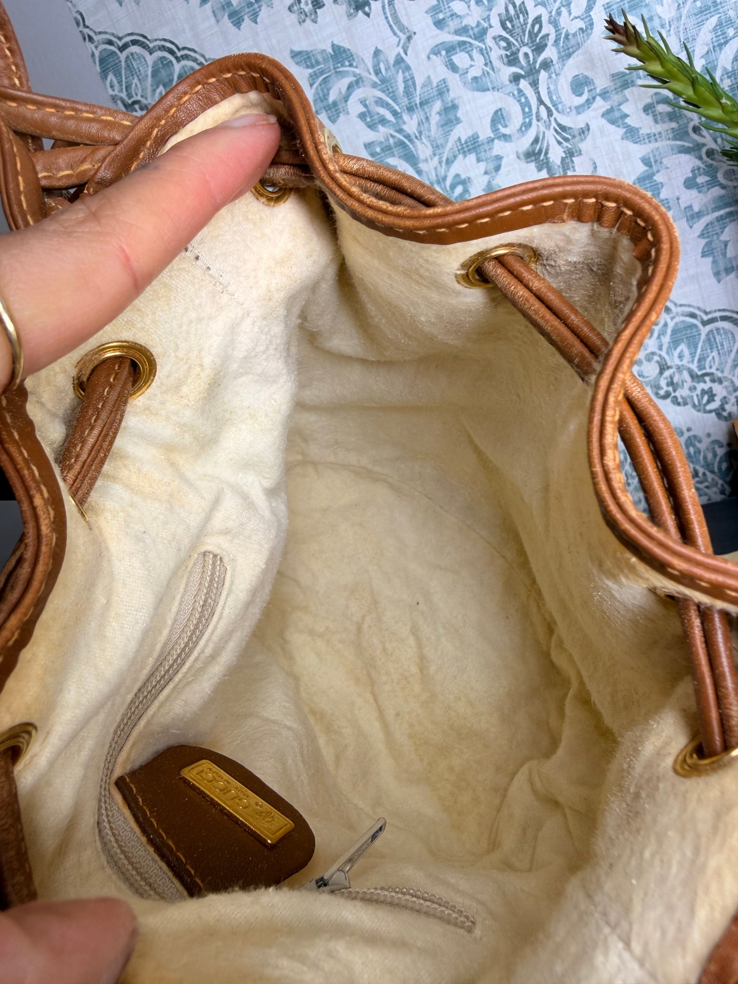 Gucci Floral Bucket Bag