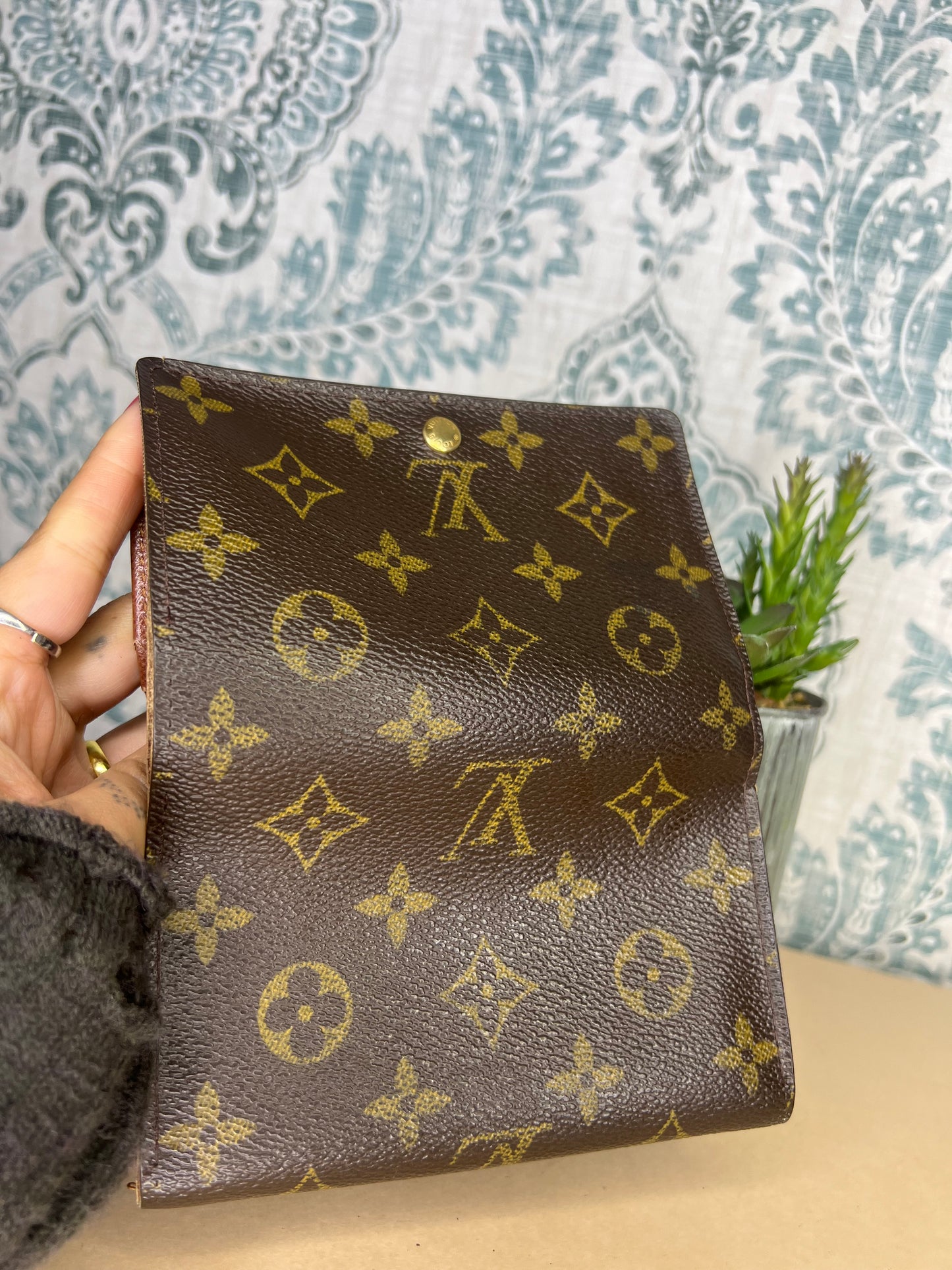Louis Vuitton Porte Monnaie Tresor Wallet #1