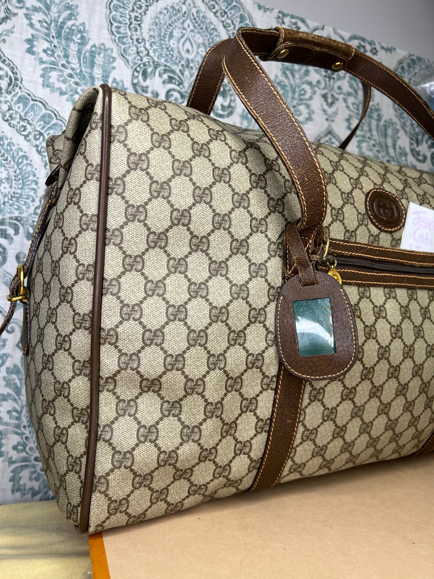Gucci Supreme Weekender Duffle Bag